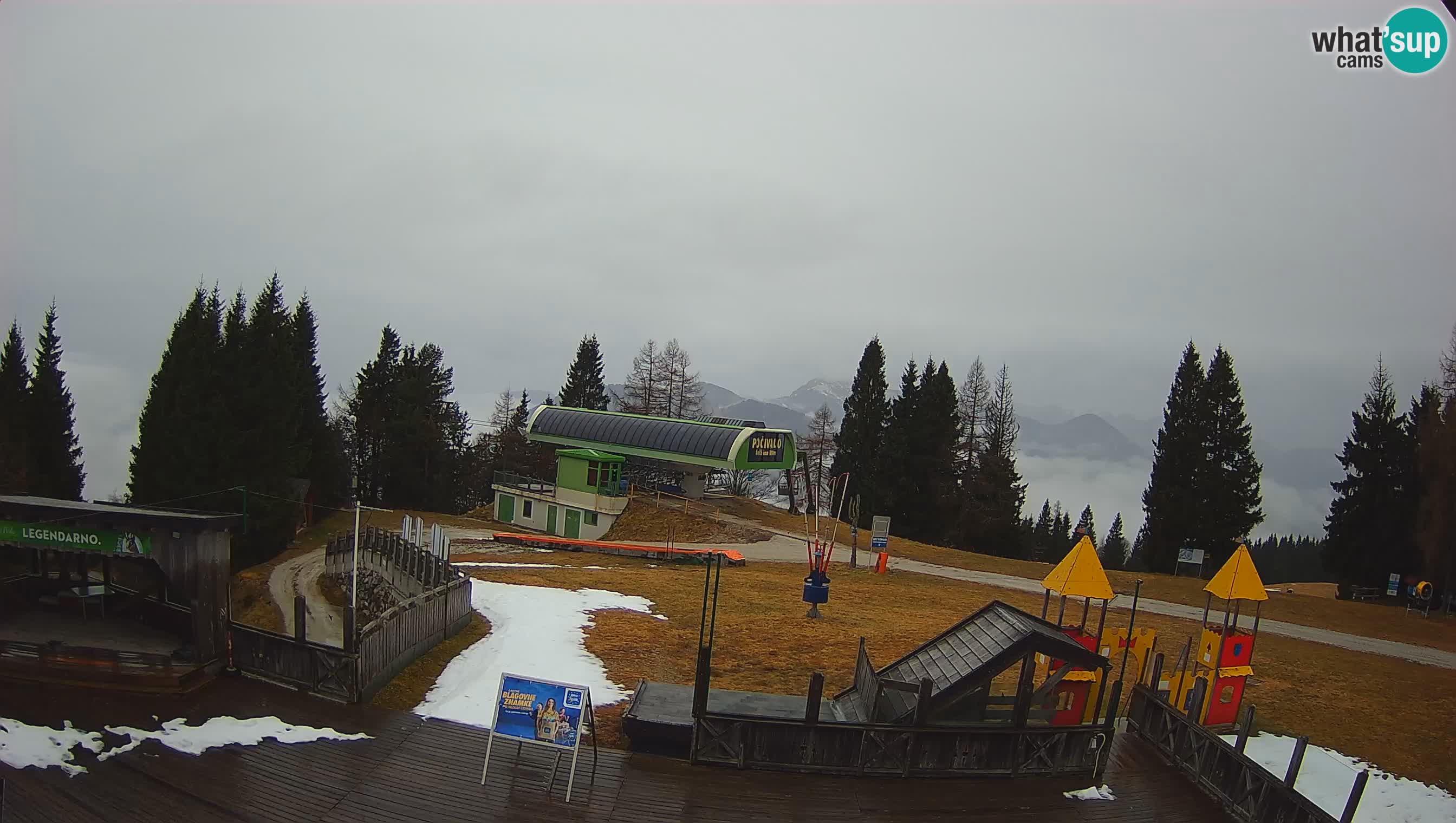 Alpska Perla Ski center Cerkno Počivalo webcam – Slovenia