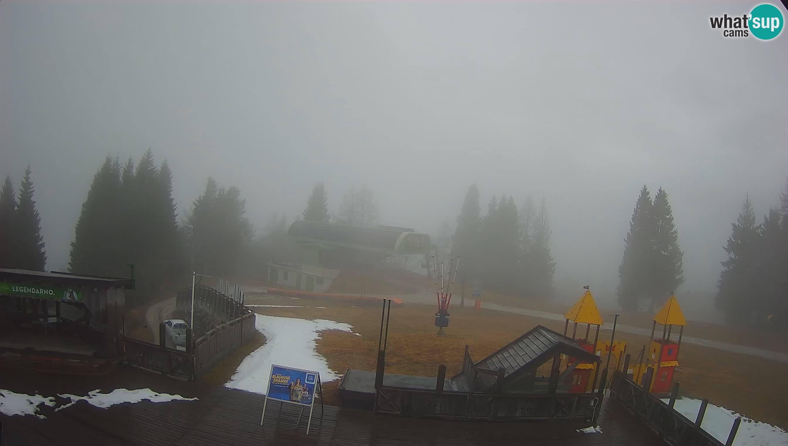 Spletna kamera Počivalo – Alpska Perla | Pogled v živo iz smučišča Cerkno