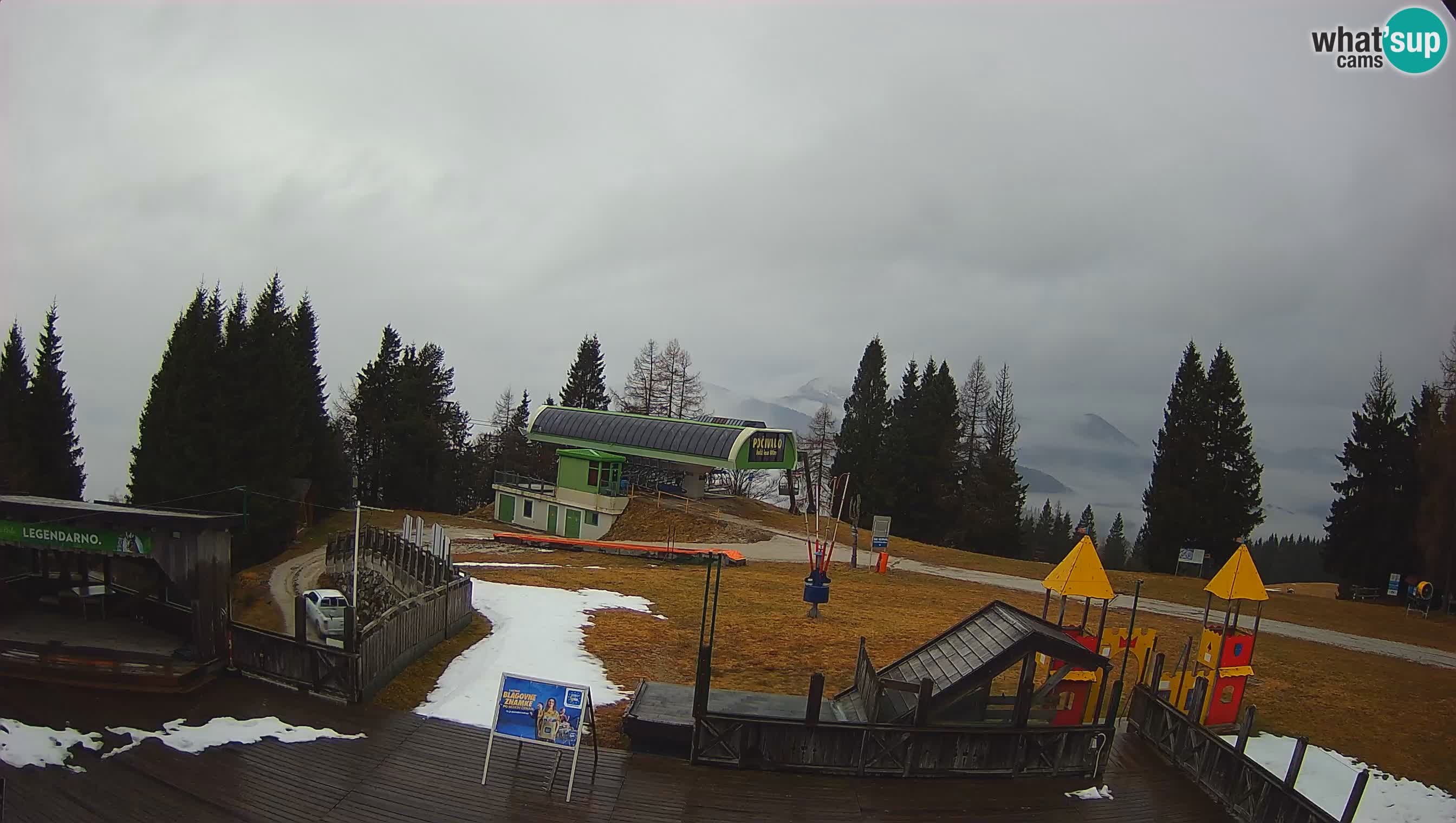 Webcam de la station de ski des Alpes slovènes à Cerkno Počivalo