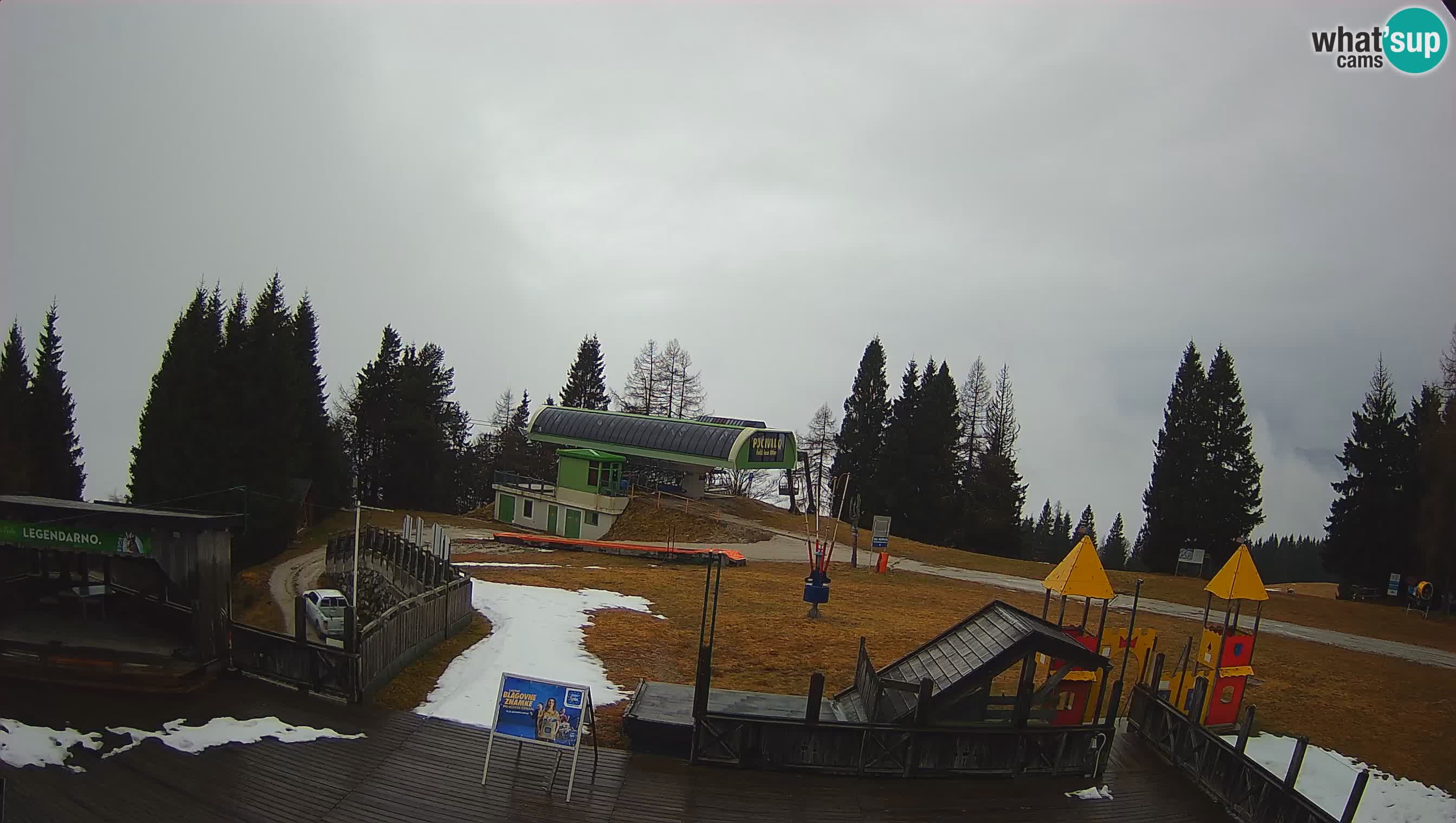 Webcam Počivalo – Alpska Perla | Vista live dalla stazione sciistica di Cerkno