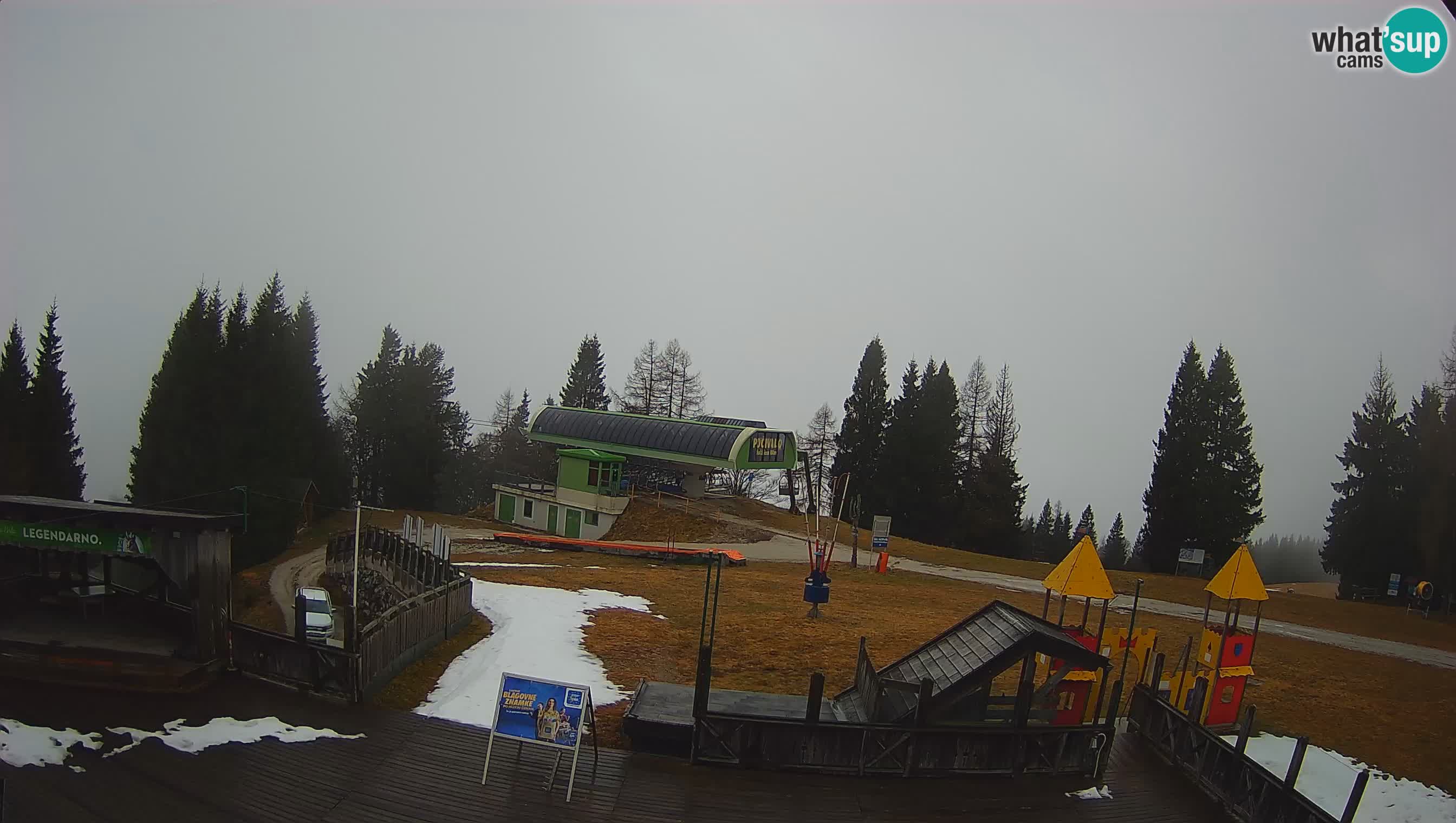 Web kamera Počivalo – Alpska Perla | Pogled uživo sa skijališta Cerkno