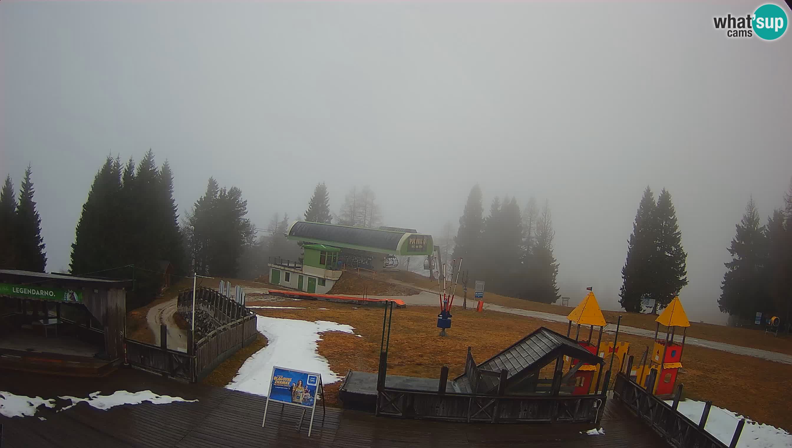 Cámara web Počivalo – Alpska Perla | Vista en vivo desde la estación de esquí Cerkno