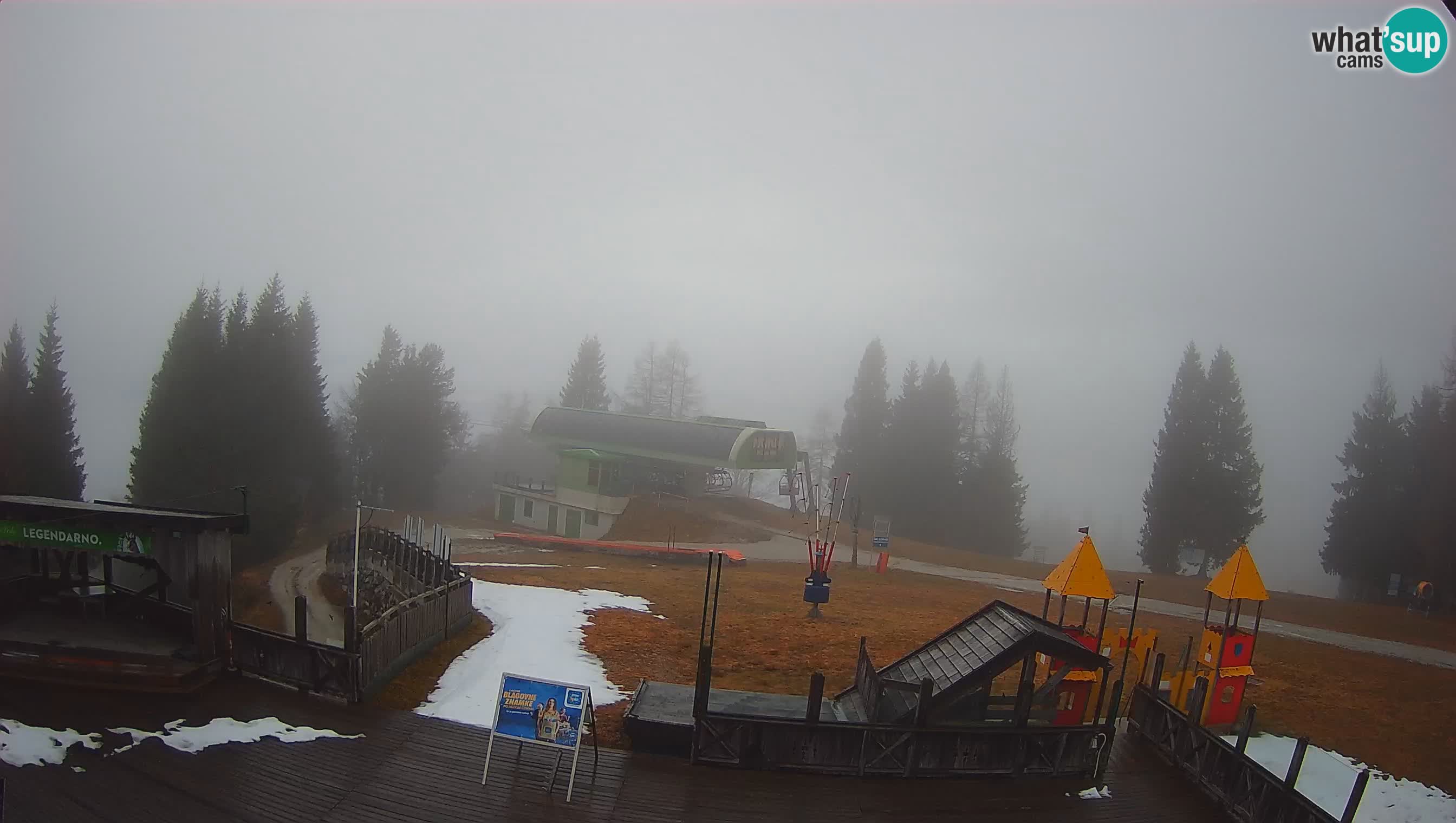 Webcam Počivalo – Alpska Perla | Vista live dalla stazione sciistica di Cerkno