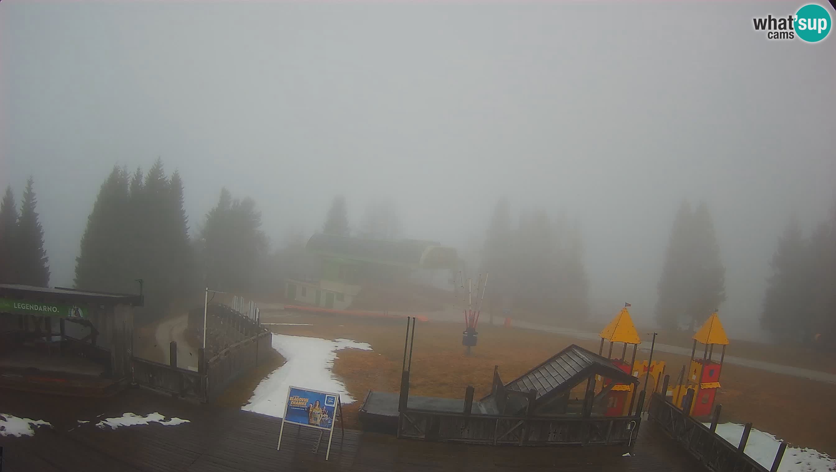 Webcam de la station de ski des Alpes slovènes à Cerkno Počivalo