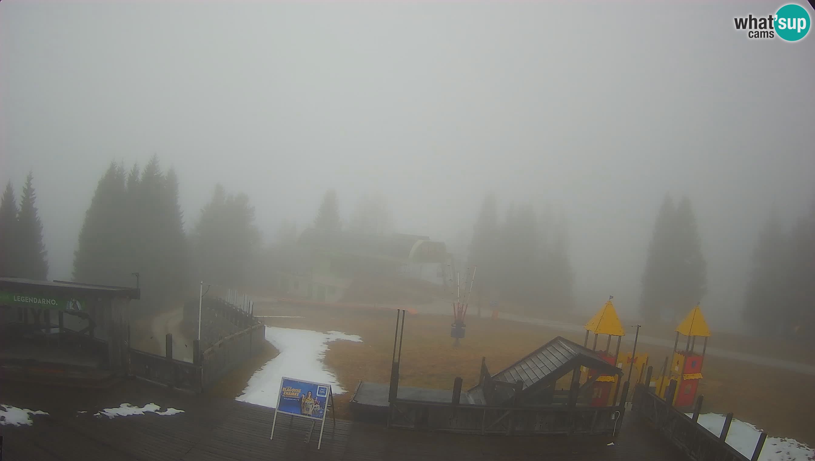 Webcam de la station de ski des Alpes slovènes à Cerkno Počivalo