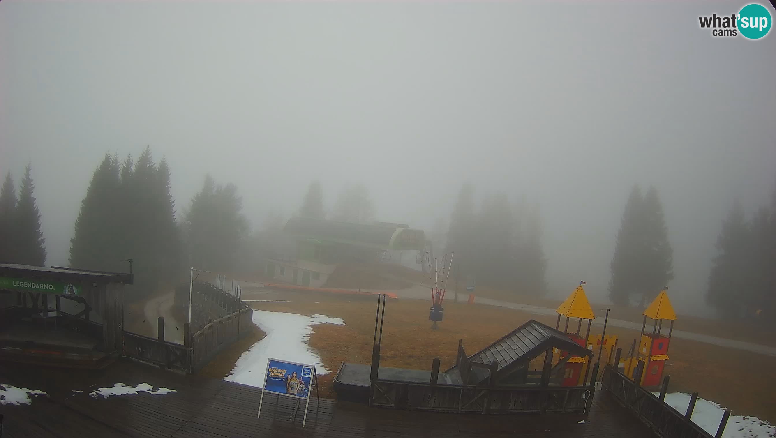 Webcam Počivalo – Alpska Perla | Vista live dalla stazione sciistica di Cerkno