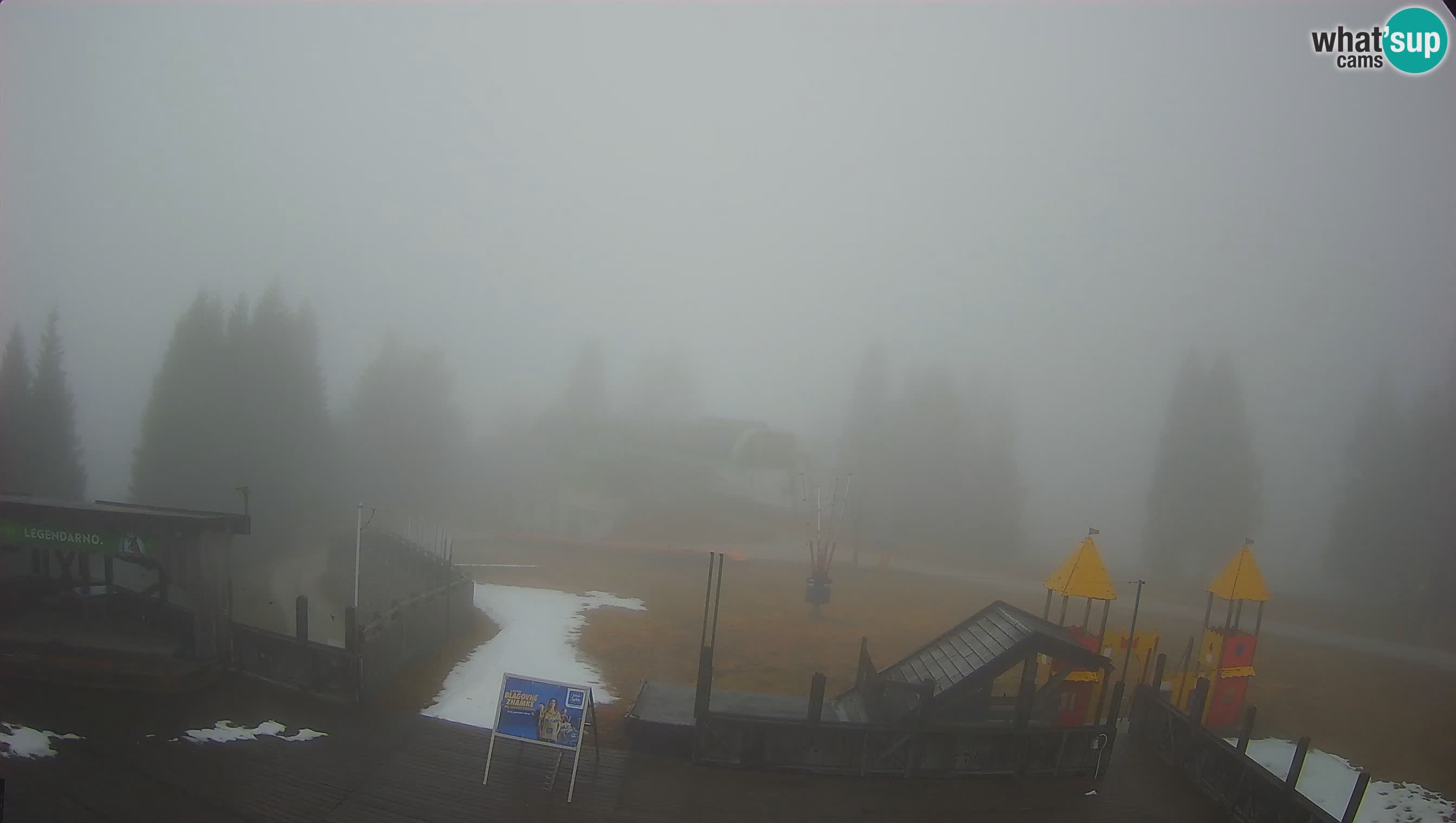 Webcam de la station de ski des Alpes slovènes à Cerkno Počivalo