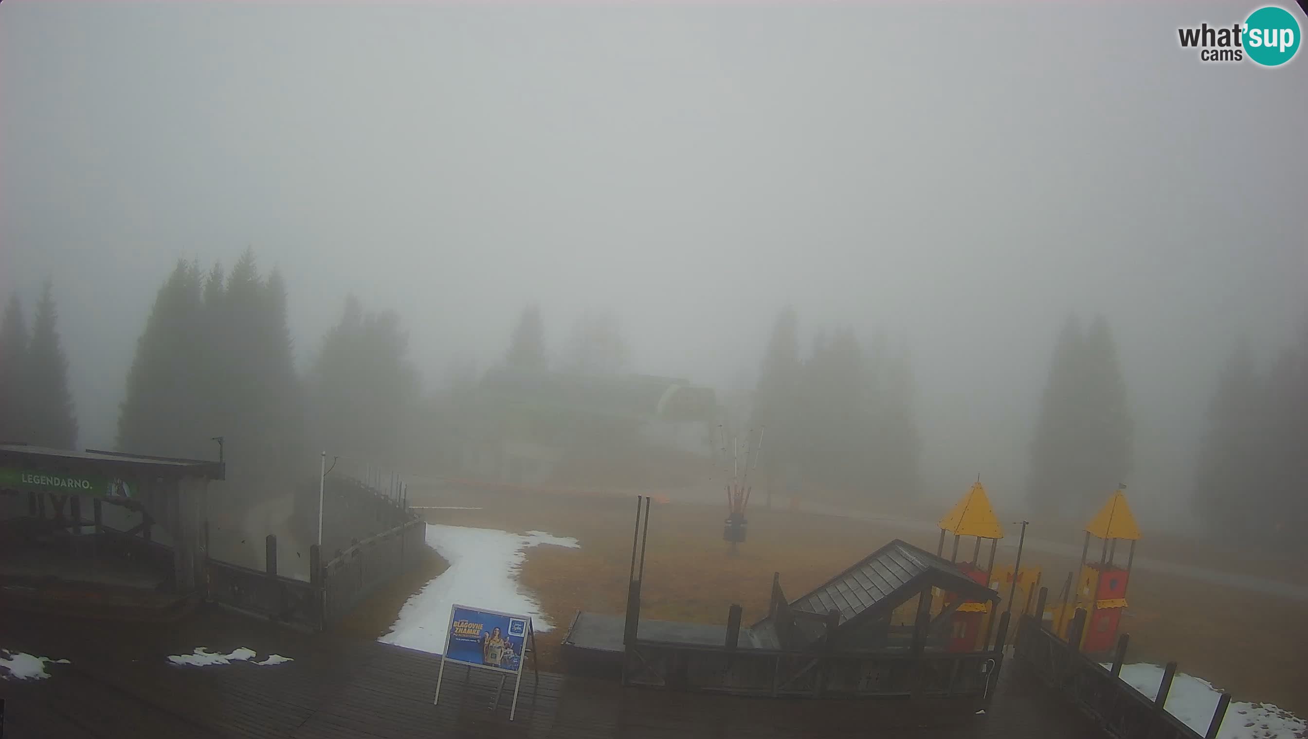 Webcam de la station de ski des Alpes slovènes à Cerkno Počivalo