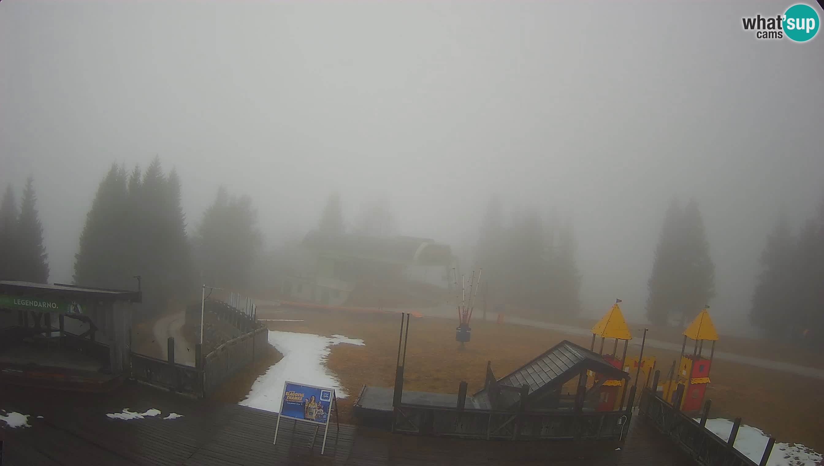 Webcam de la station de ski des Alpes slovènes à Cerkno Počivalo