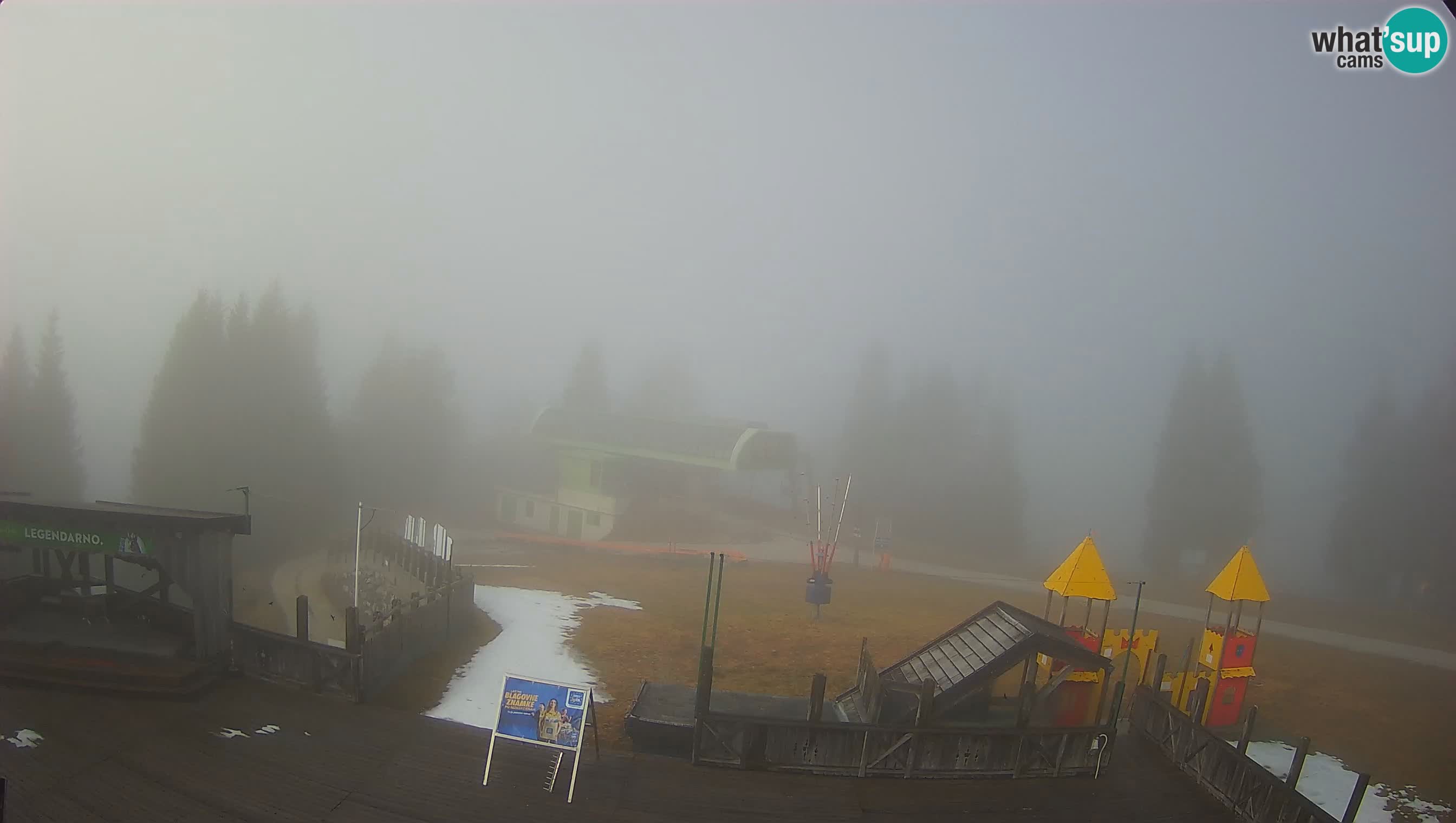 Spletna kamera Počivalo – Alpska Perla | Pogled v živo iz smučišča Cerkno