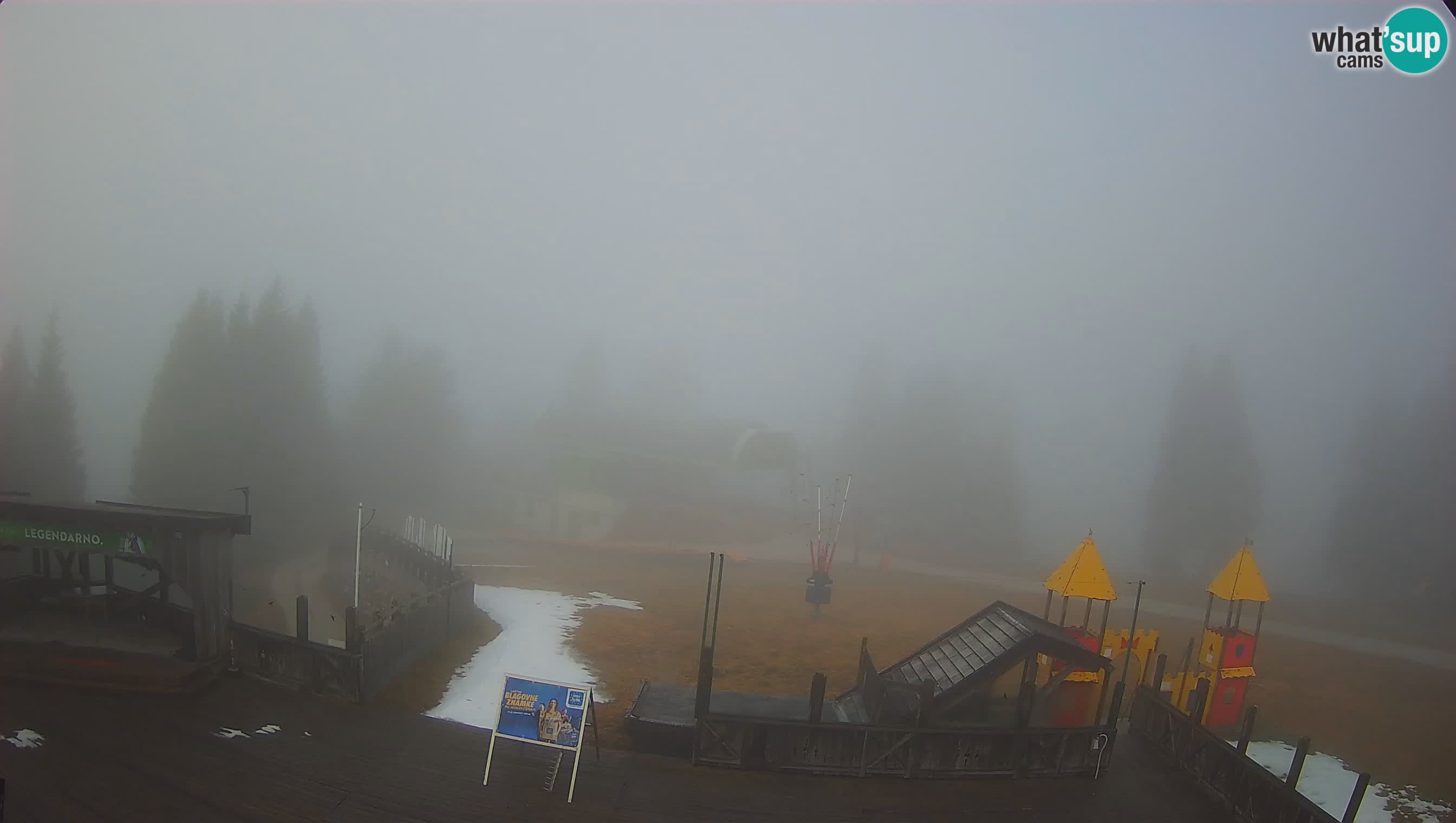 Webcam Počivalo – Alpska Perla | Vista live dalla stazione sciistica di Cerkno