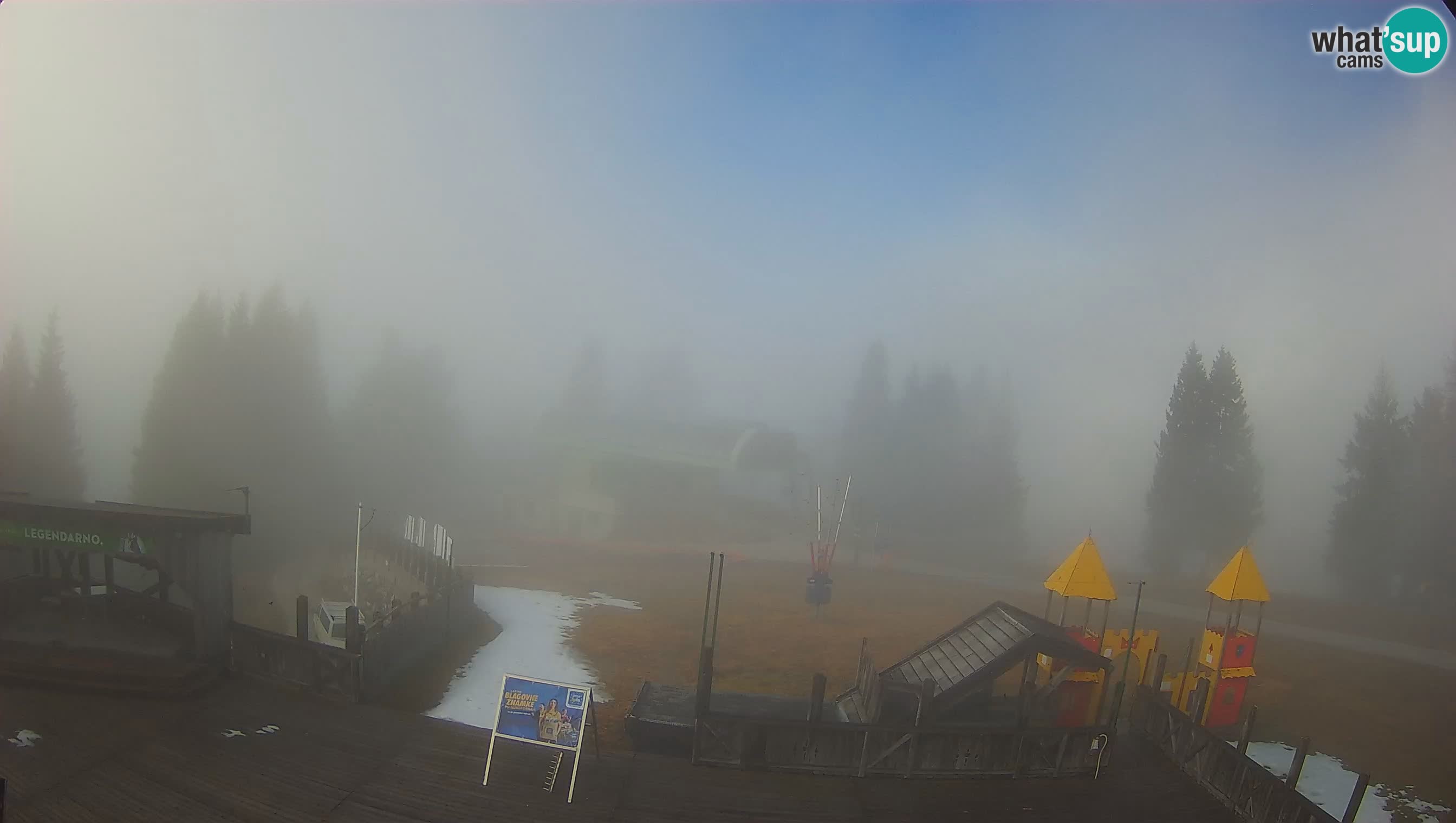 Webcam Počivalo – Alpska Perla | Vista live dalla stazione sciistica di Cerkno