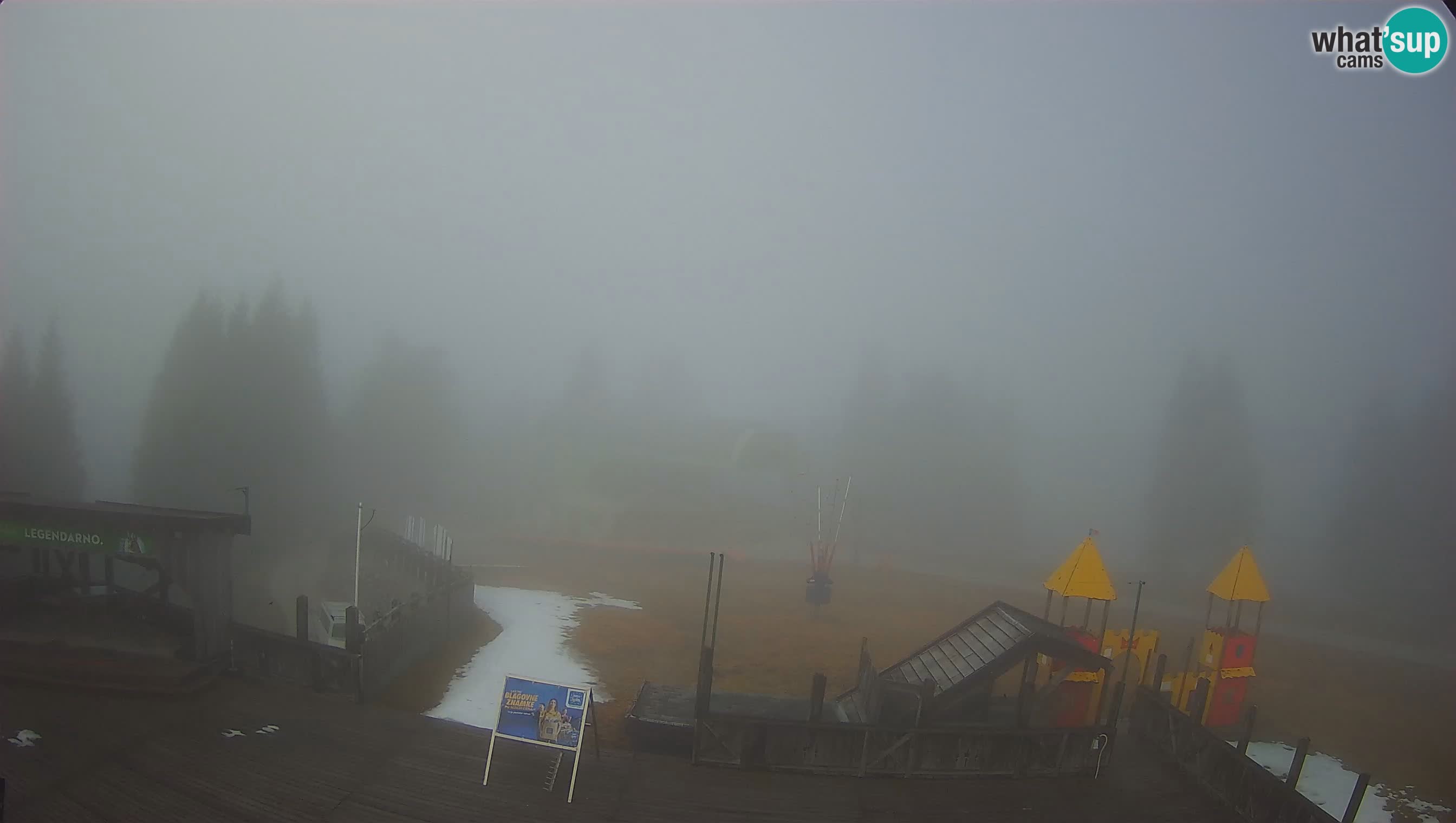 Spletna kamera Počivalo – Alpska Perla | Pogled v živo iz smučišča Cerkno