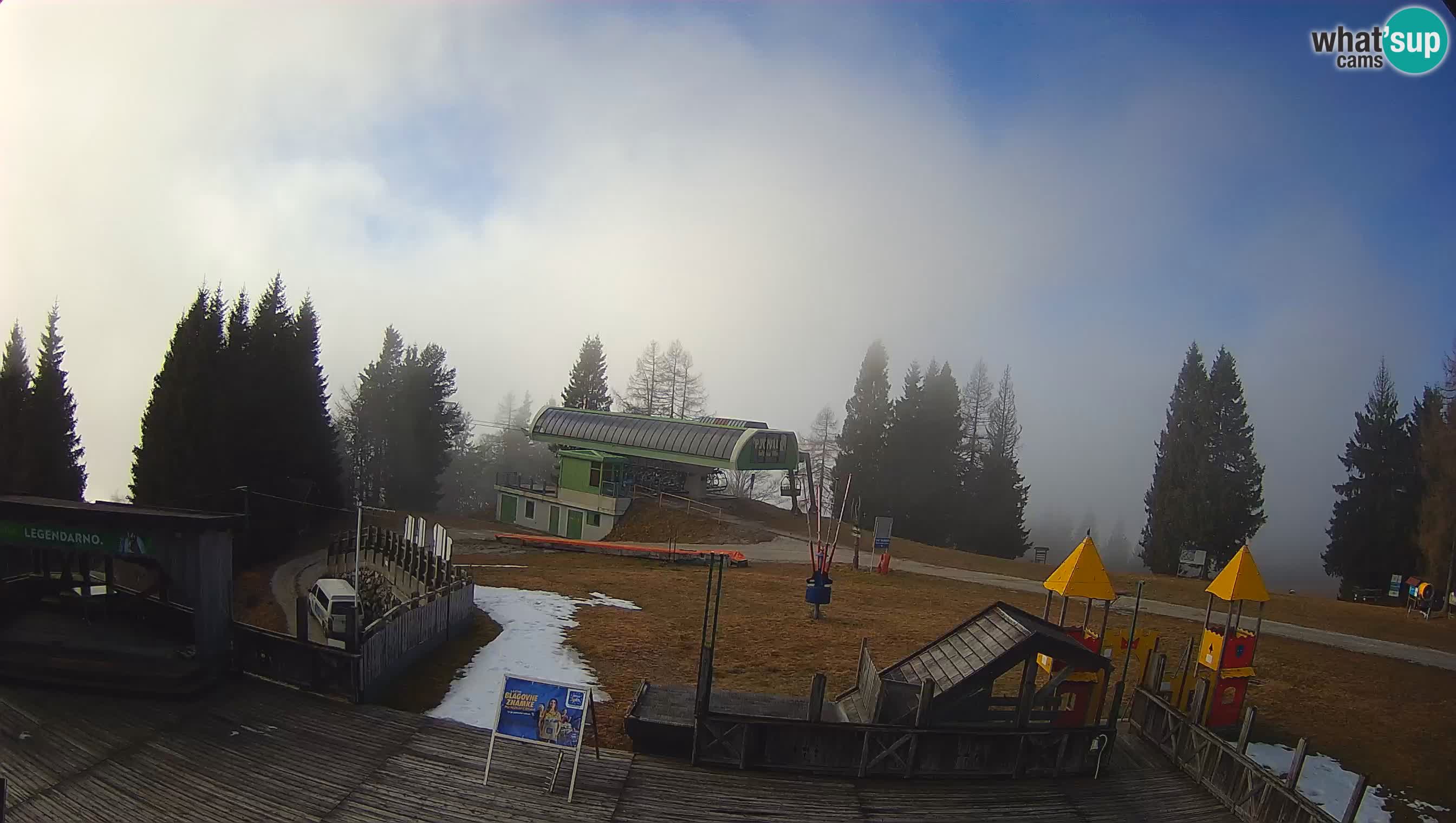 Webcam Počivalo – Alpska Perla | Vista live dalla stazione sciistica di Cerkno