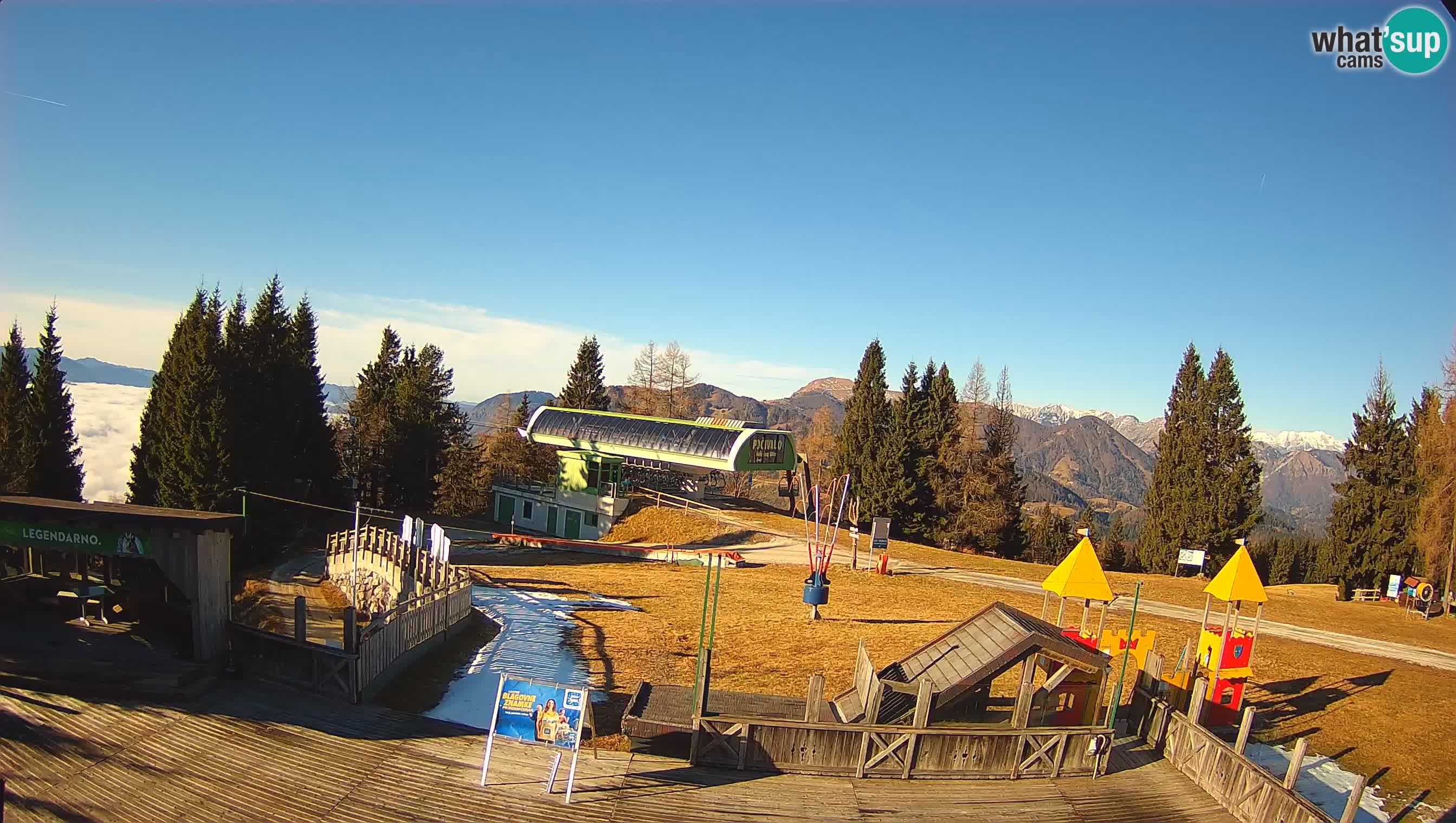 Cámara web Počivalo – Alpska Perla | Vista en vivo desde la estación de esquí Cerkno
