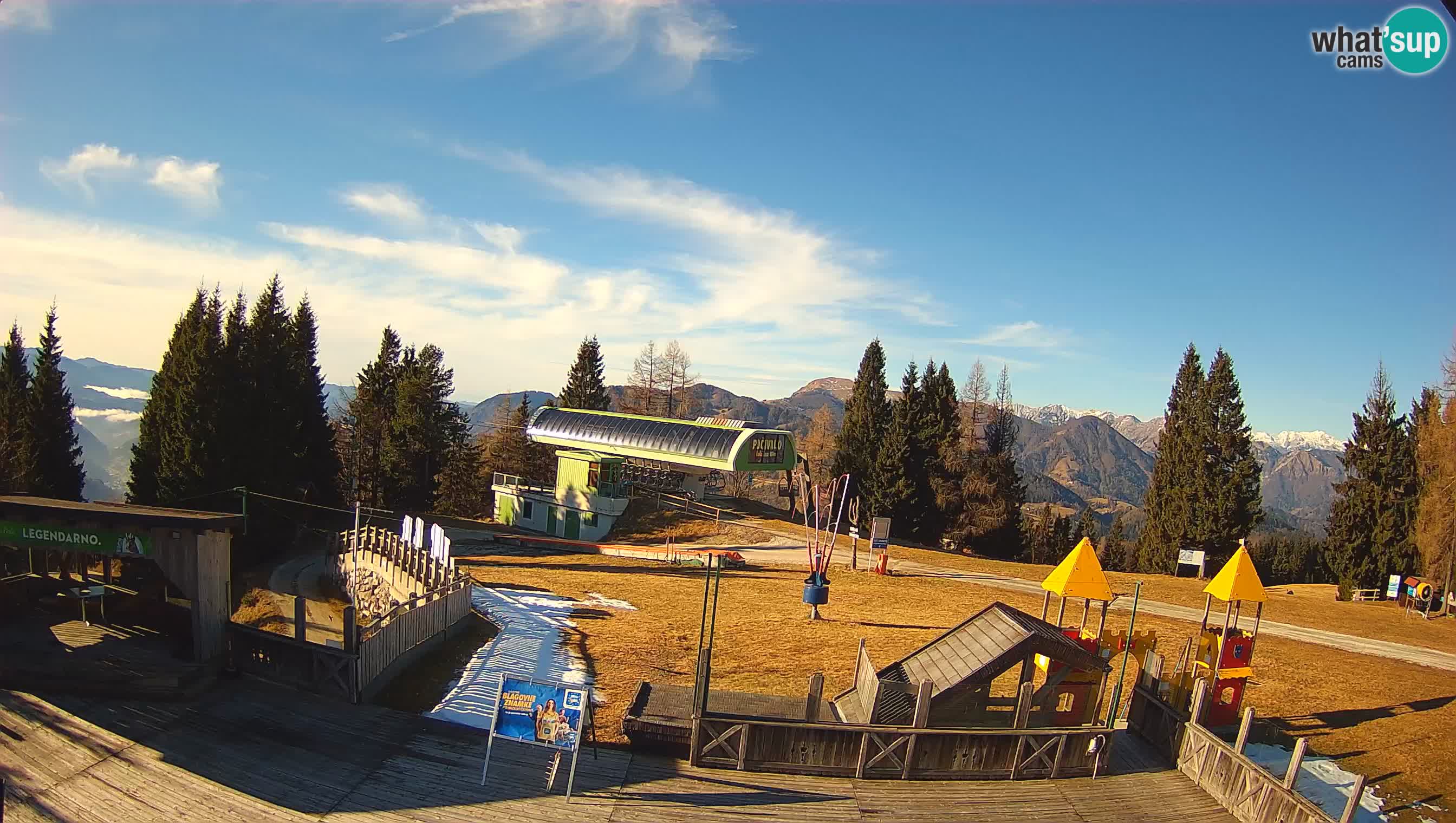 Cámara web Počivalo – Alpska Perla | Vista en vivo desde la estación de esquí Cerkno