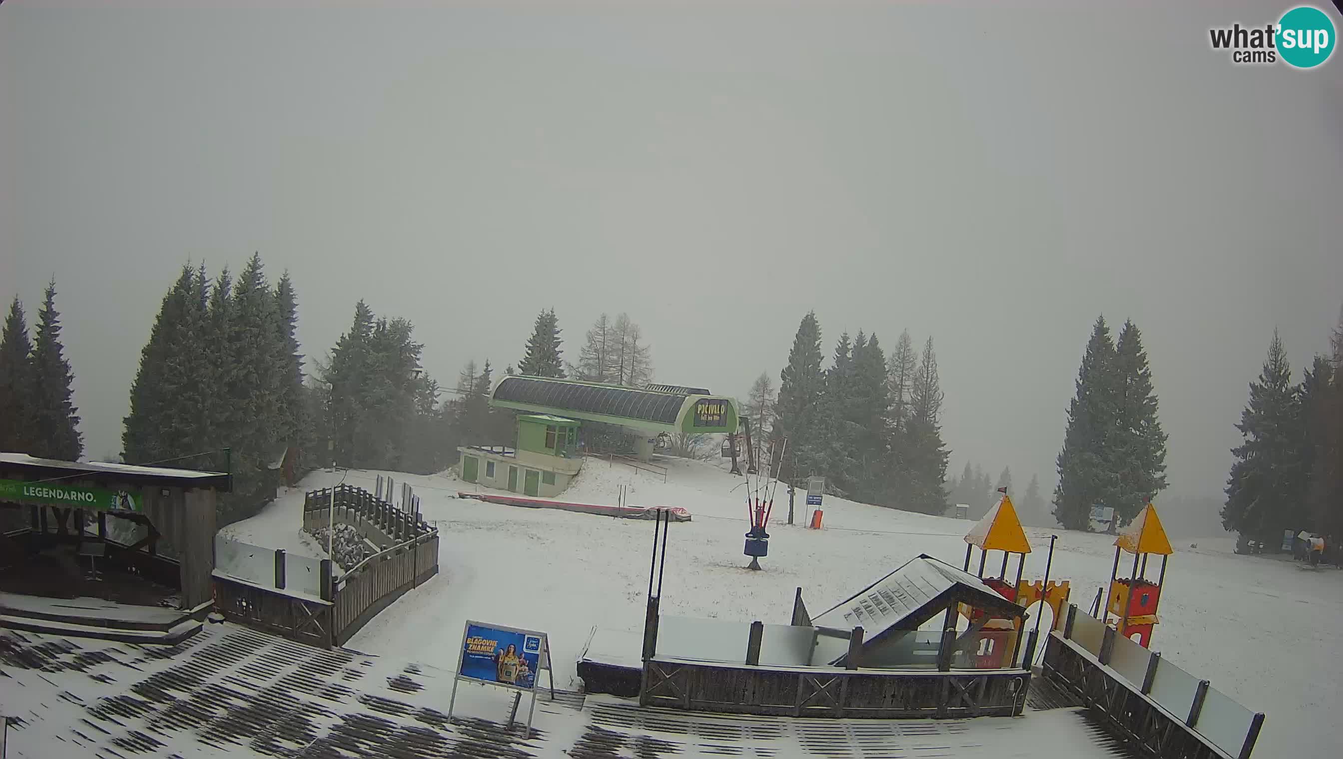 Webcam Počivalo – Alpska Perla | Live View from Cerkno Ski Resort