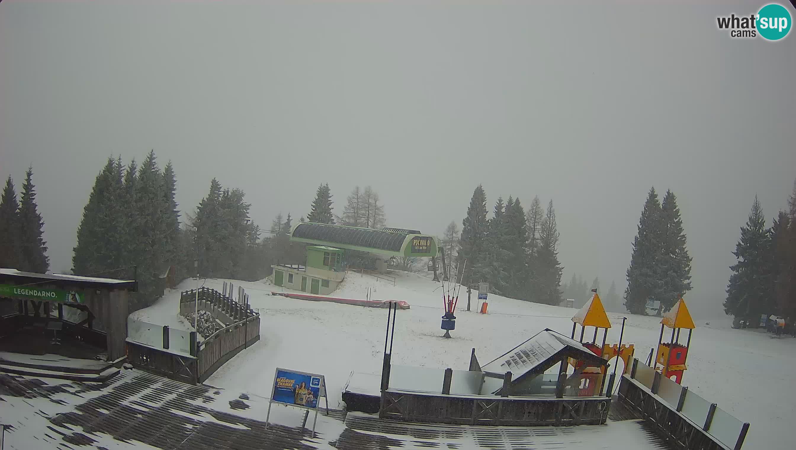 Webcam Počivalo – Alpska Perla | Live View from Cerkno Ski Resort