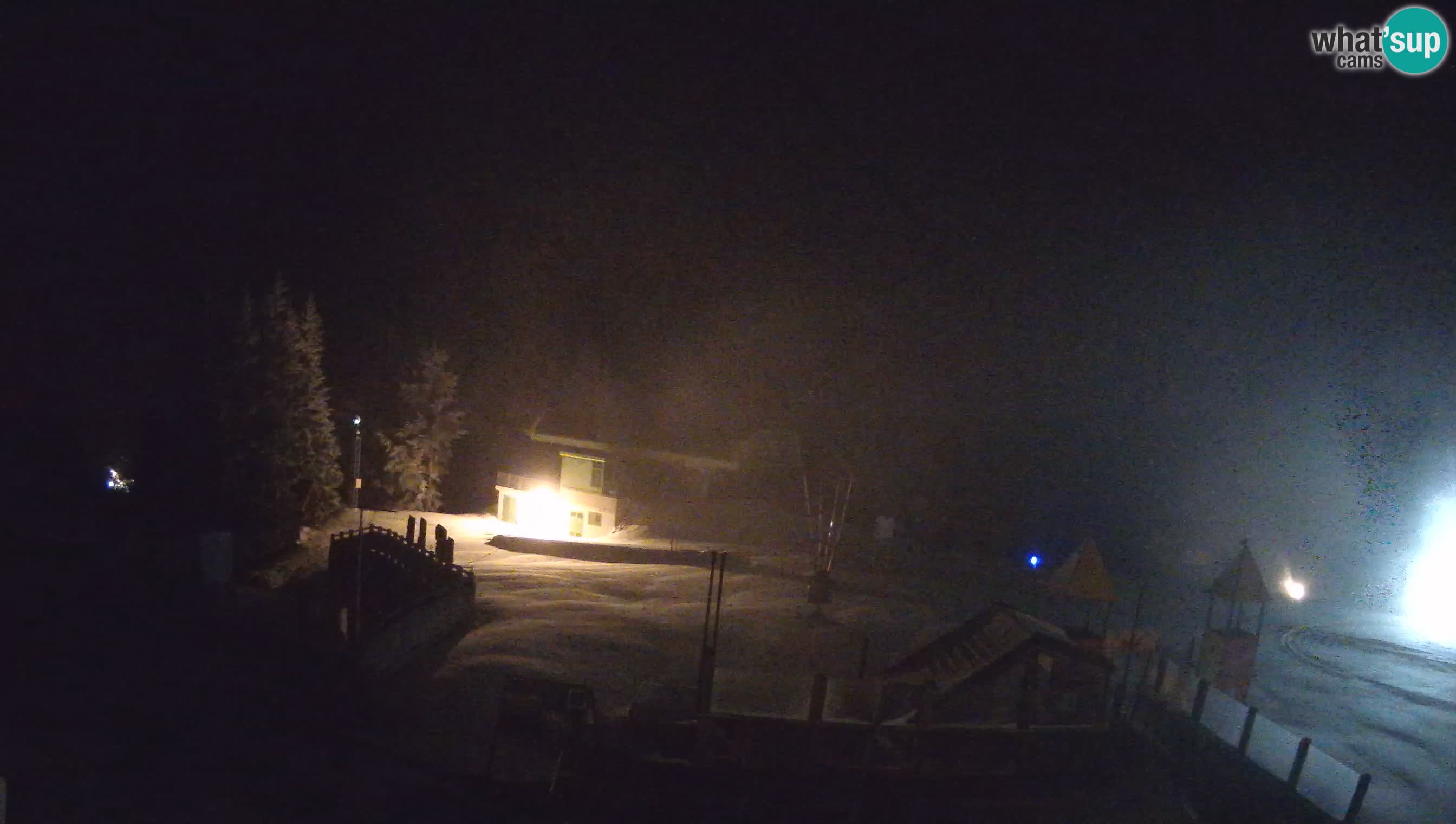 Spletna kamera Počivalo – Alpska Perla | Pogled v živo iz smučišča Cerkno