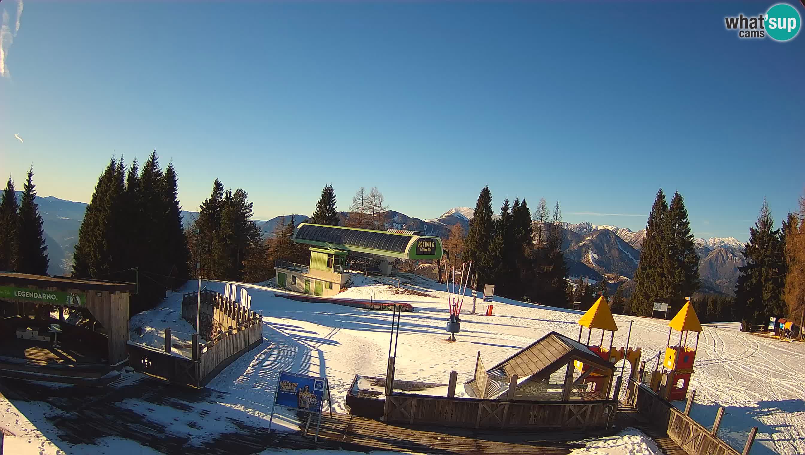 Webcam Počivalo – Alpska Perla | Live View from Cerkno Ski Resort