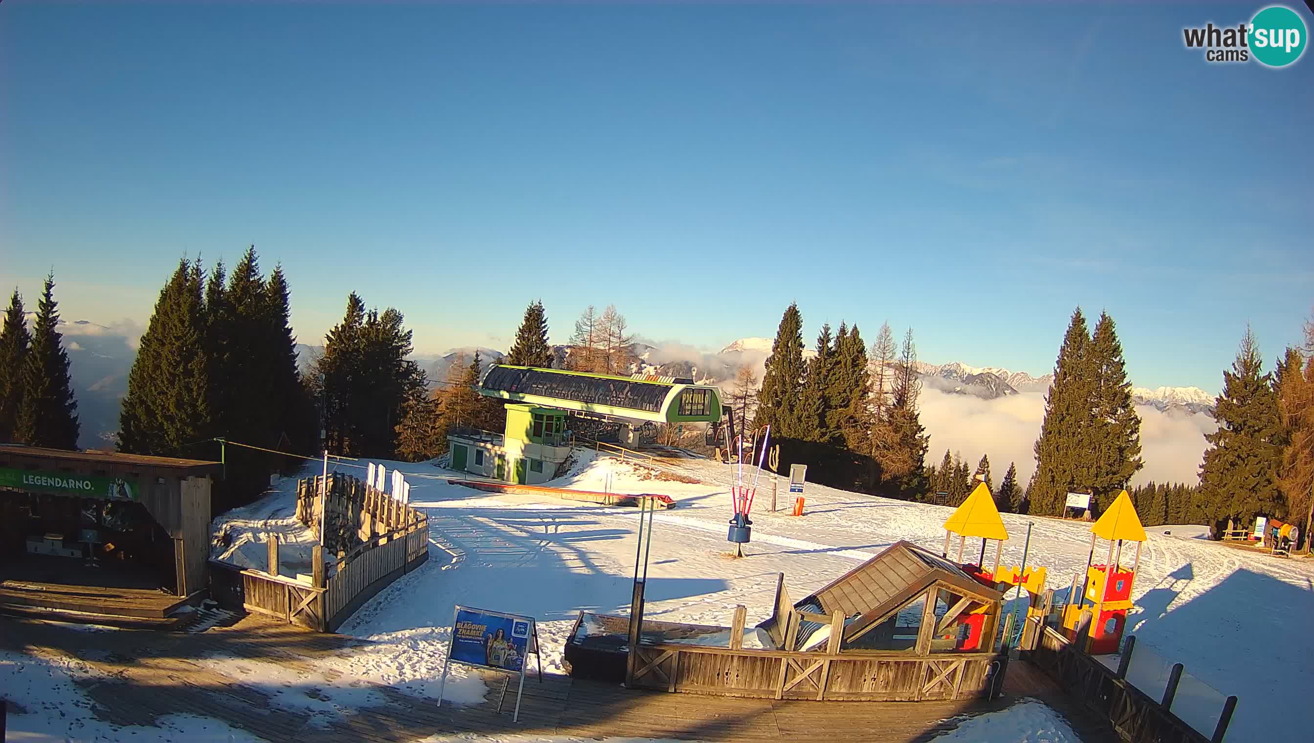 Webcam Počivalo – Alpska Perla | Live View from Cerkno Ski Resort