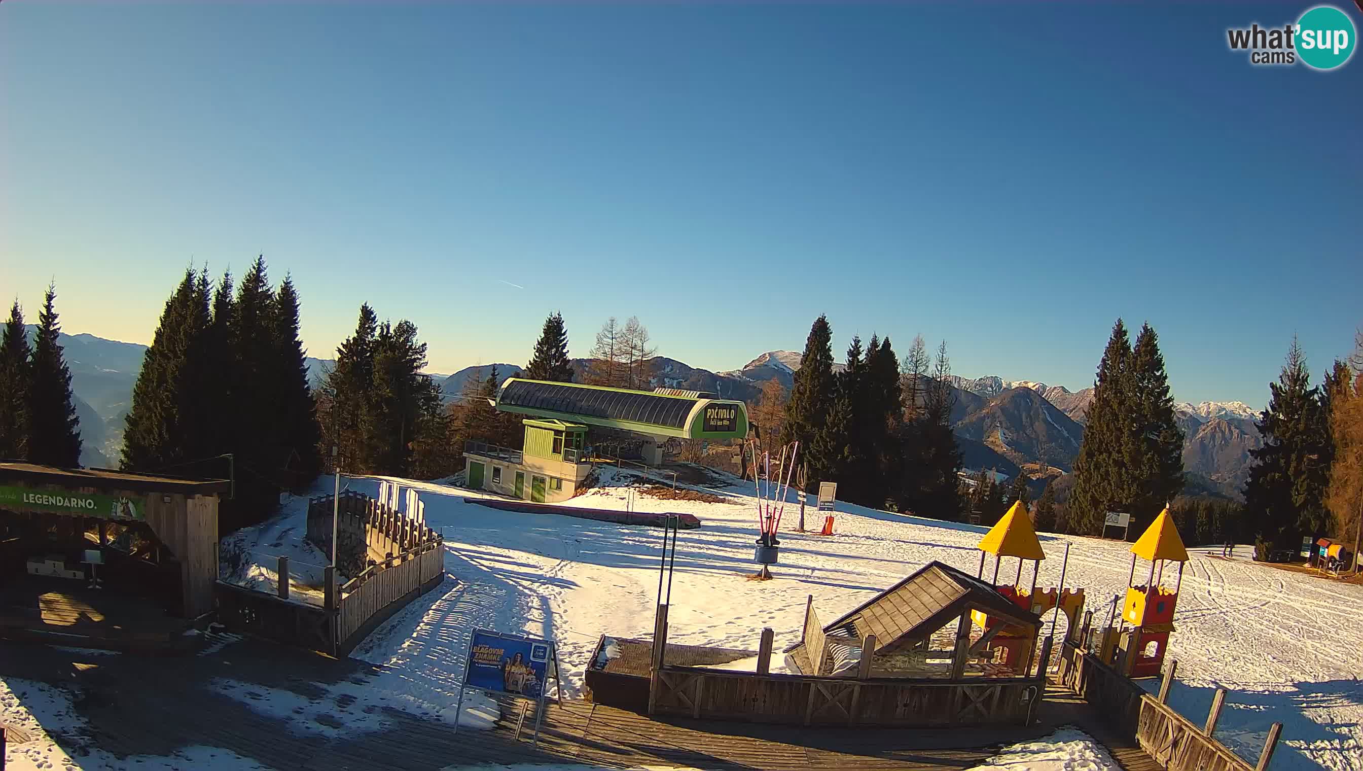 Webcam Počivalo – Alpska Perla | Liveblick vom Skigebiet Cerkno