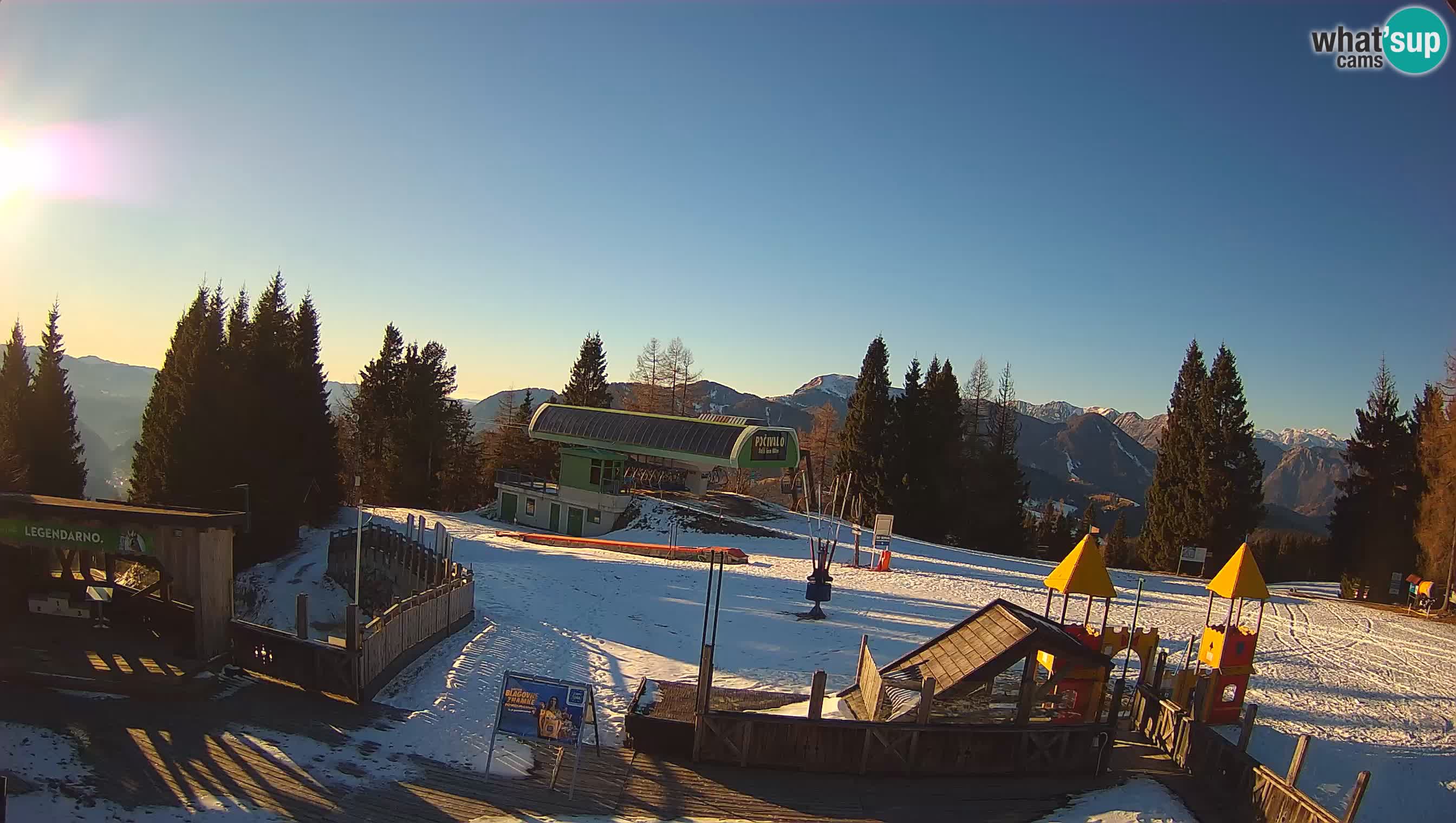 Webcam Počivalo – Alpska Perla | Liveblick vom Skigebiet Cerkno
