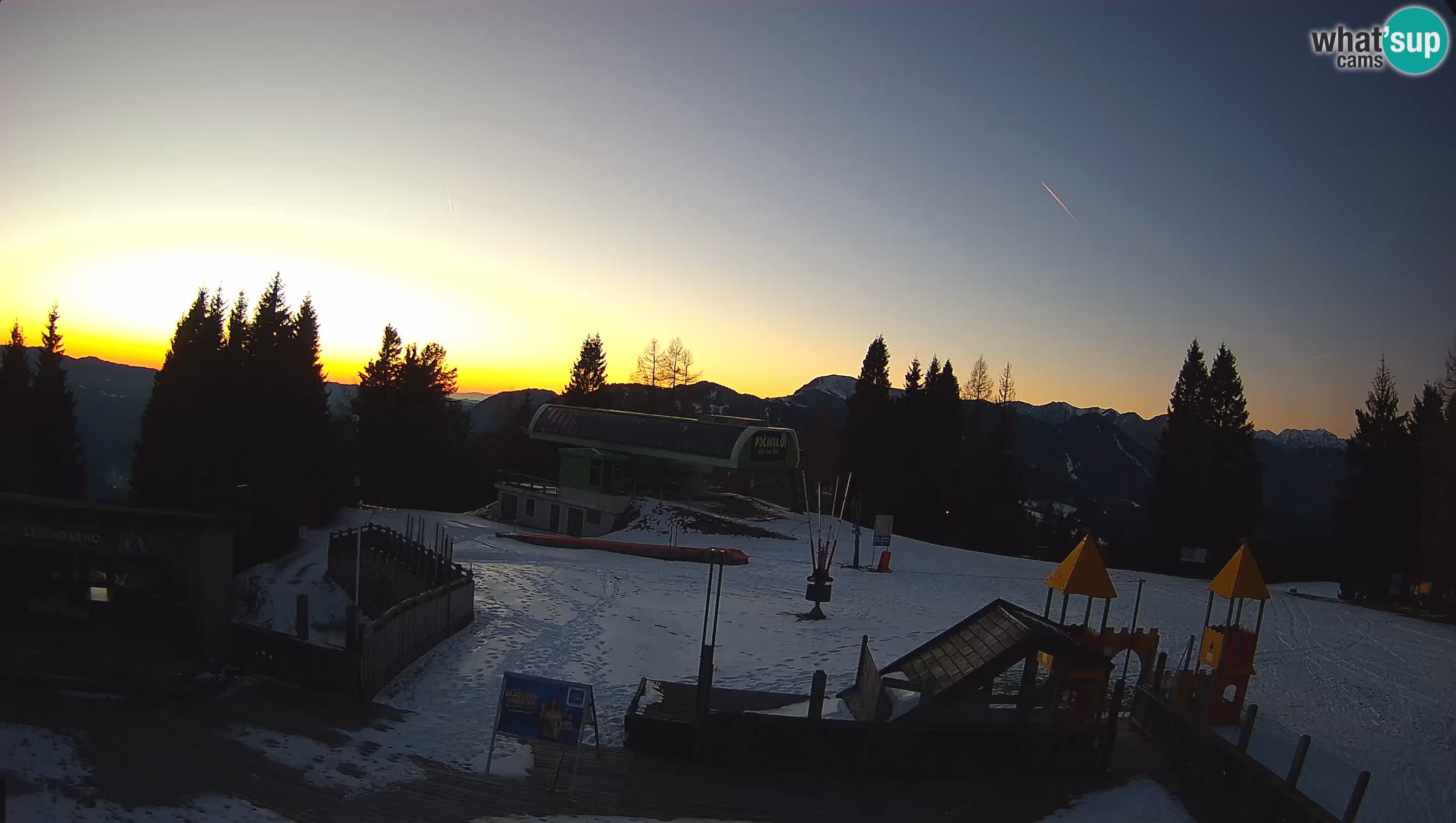 Webcam Počivalo – Alpska Perla | Liveblick vom Skigebiet Cerkno