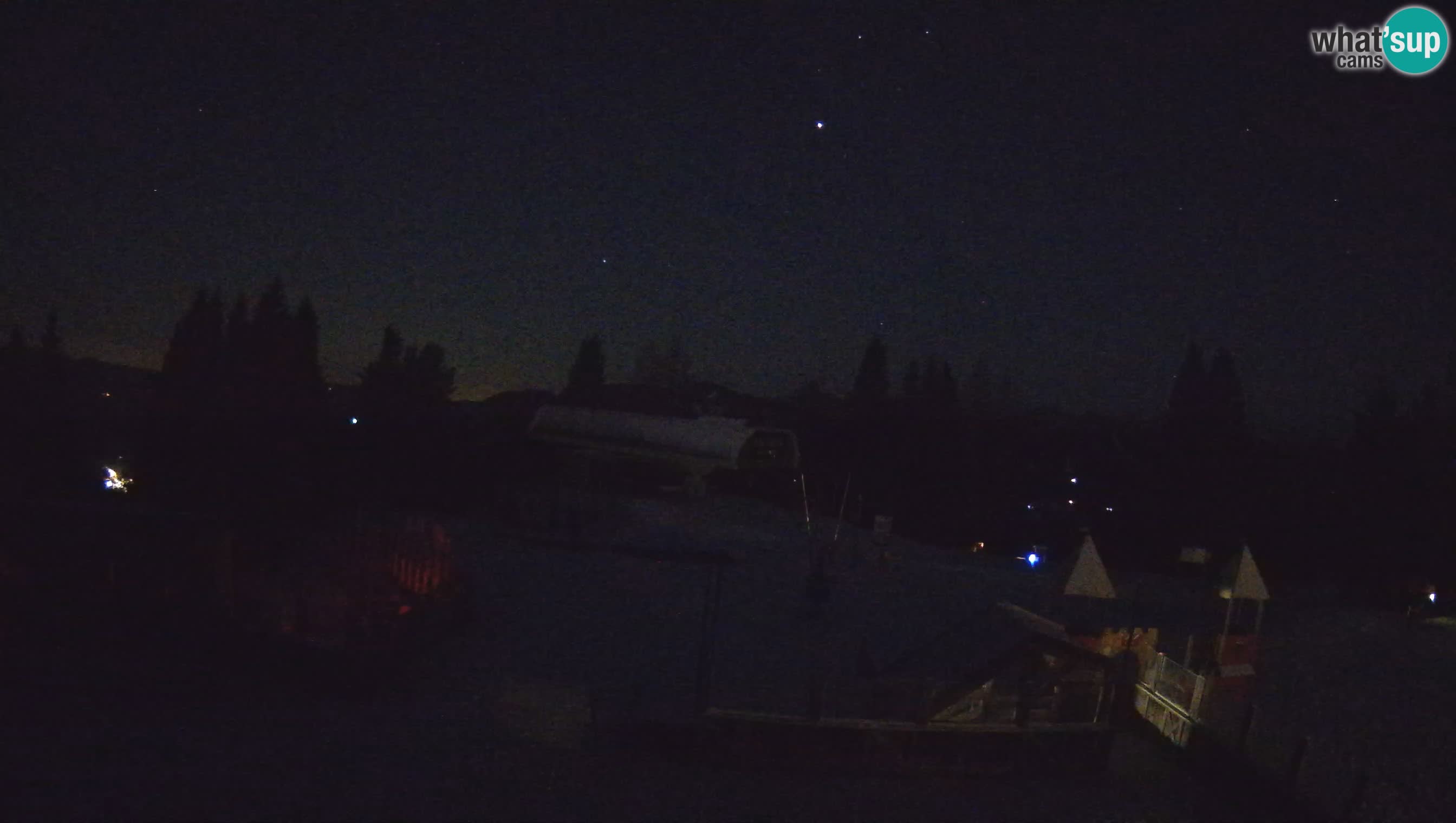 Webcam Počivalo – Alpska Perla | Vista live dalla stazione sciistica di Cerkno