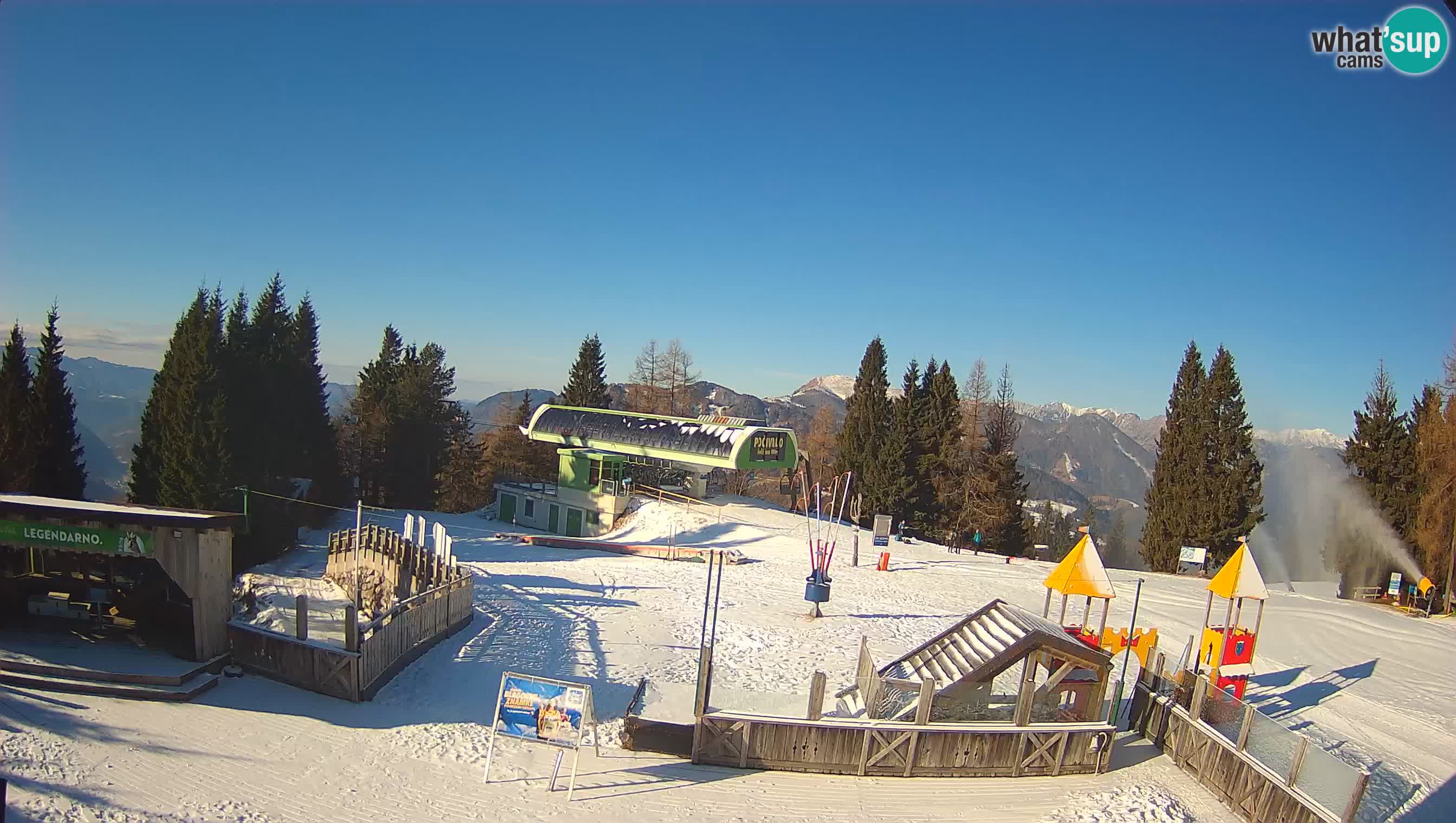 Webcam Počivalo – Alpska Perla | Live View from Cerkno Ski Resort