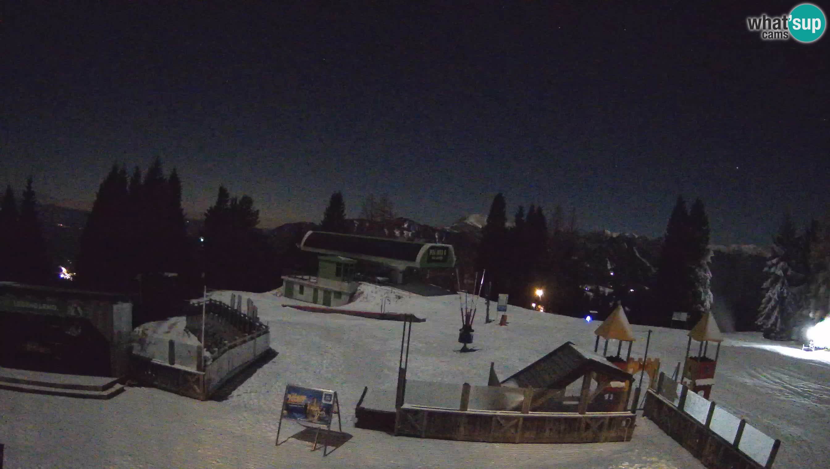 Cámara web Počivalo – Alpska Perla | Vista en vivo desde la estación de esquí Cerkno