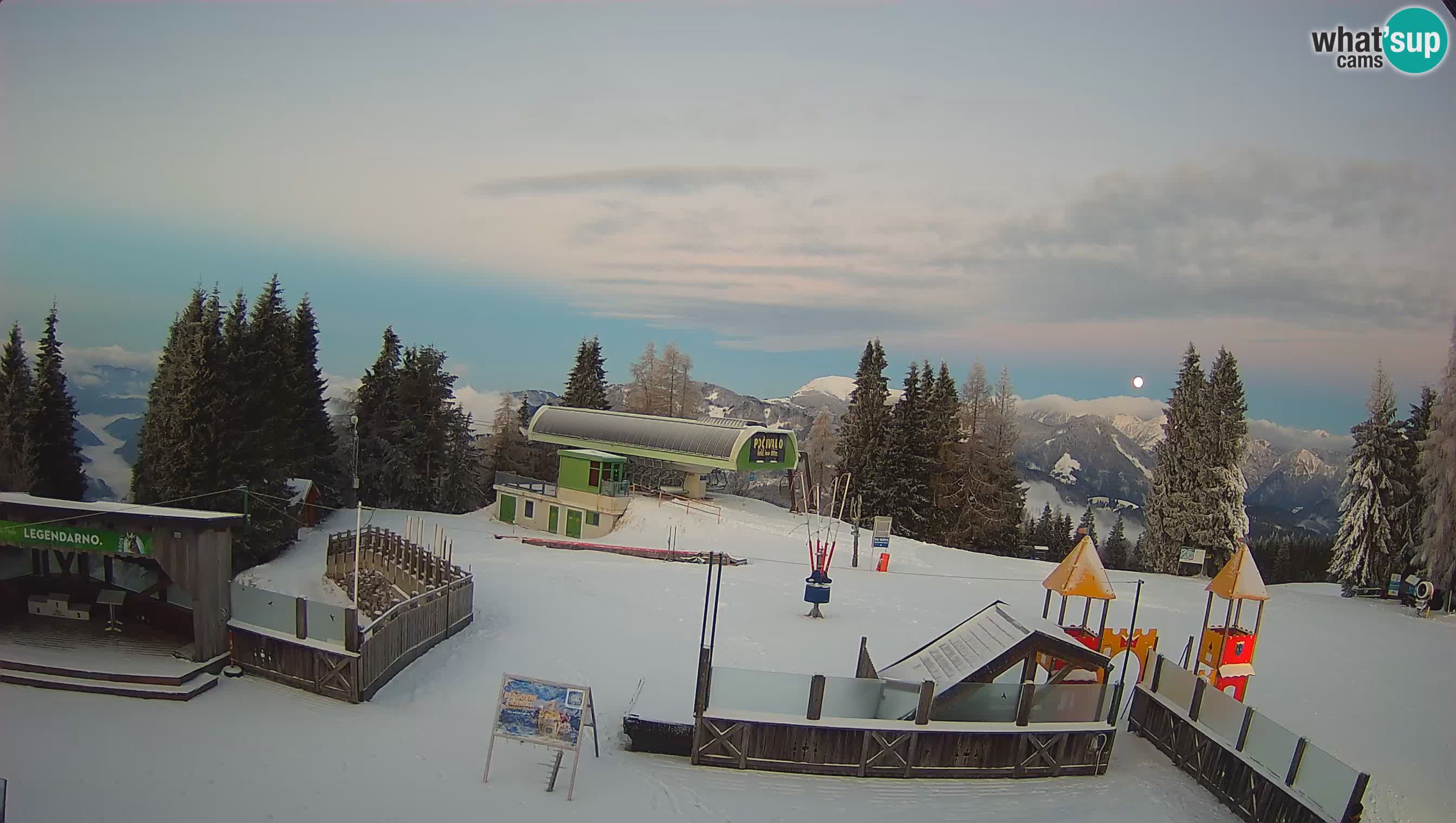 Webcam Počivalo – Alpska Perla | Liveblick vom Skigebiet Cerkno