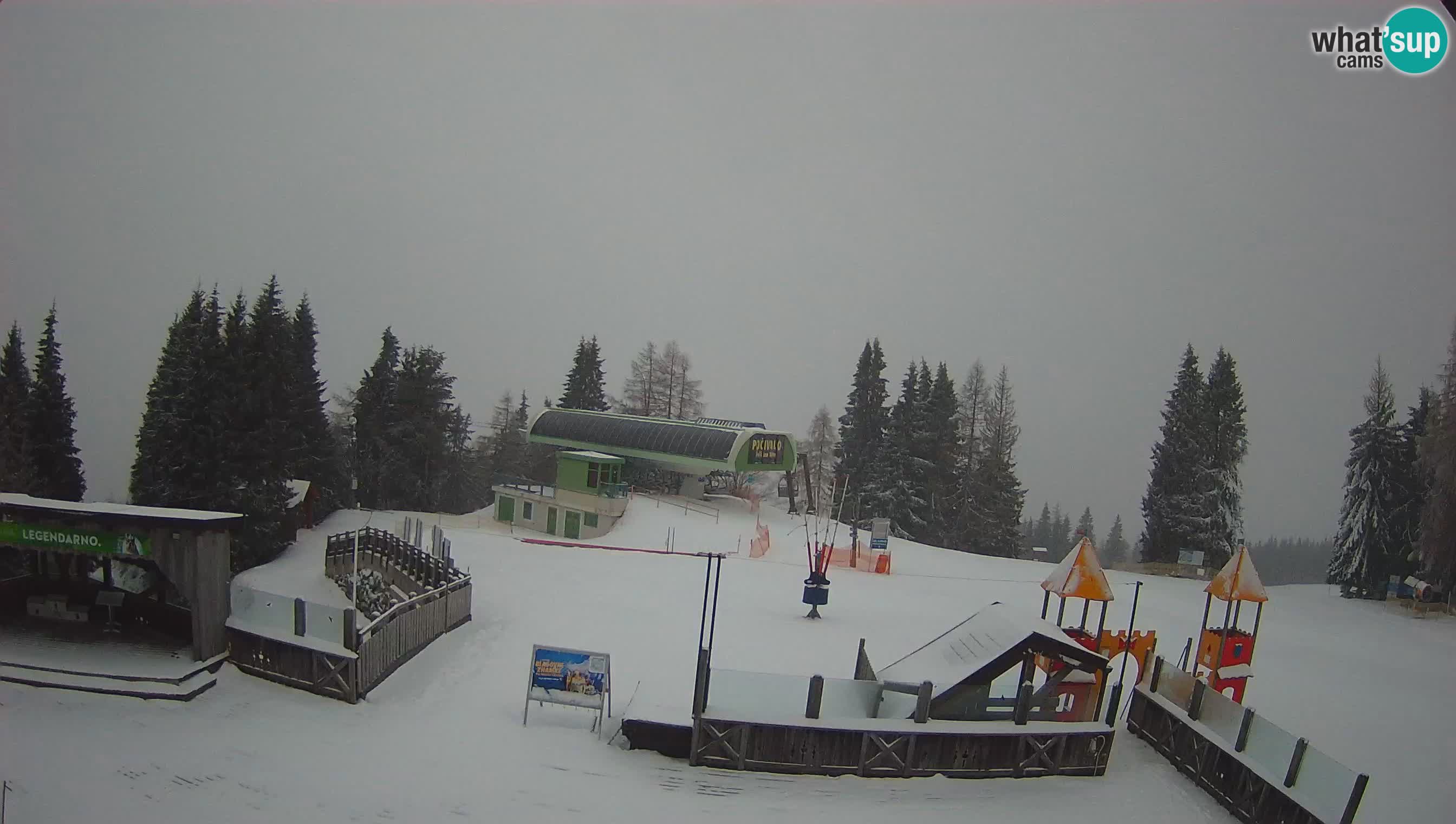 Webcam Počivalo – Alpska Perla | Liveblick vom Skigebiet Cerkno