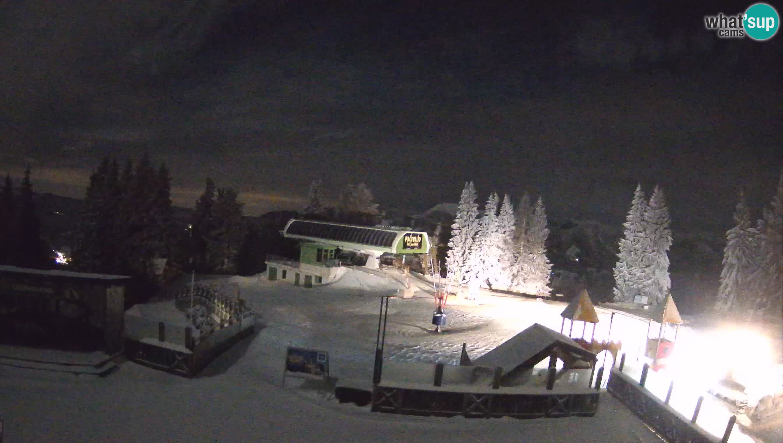 Webcam Počivalo – Alpska Perla | Liveblick vom Skigebiet Cerkno