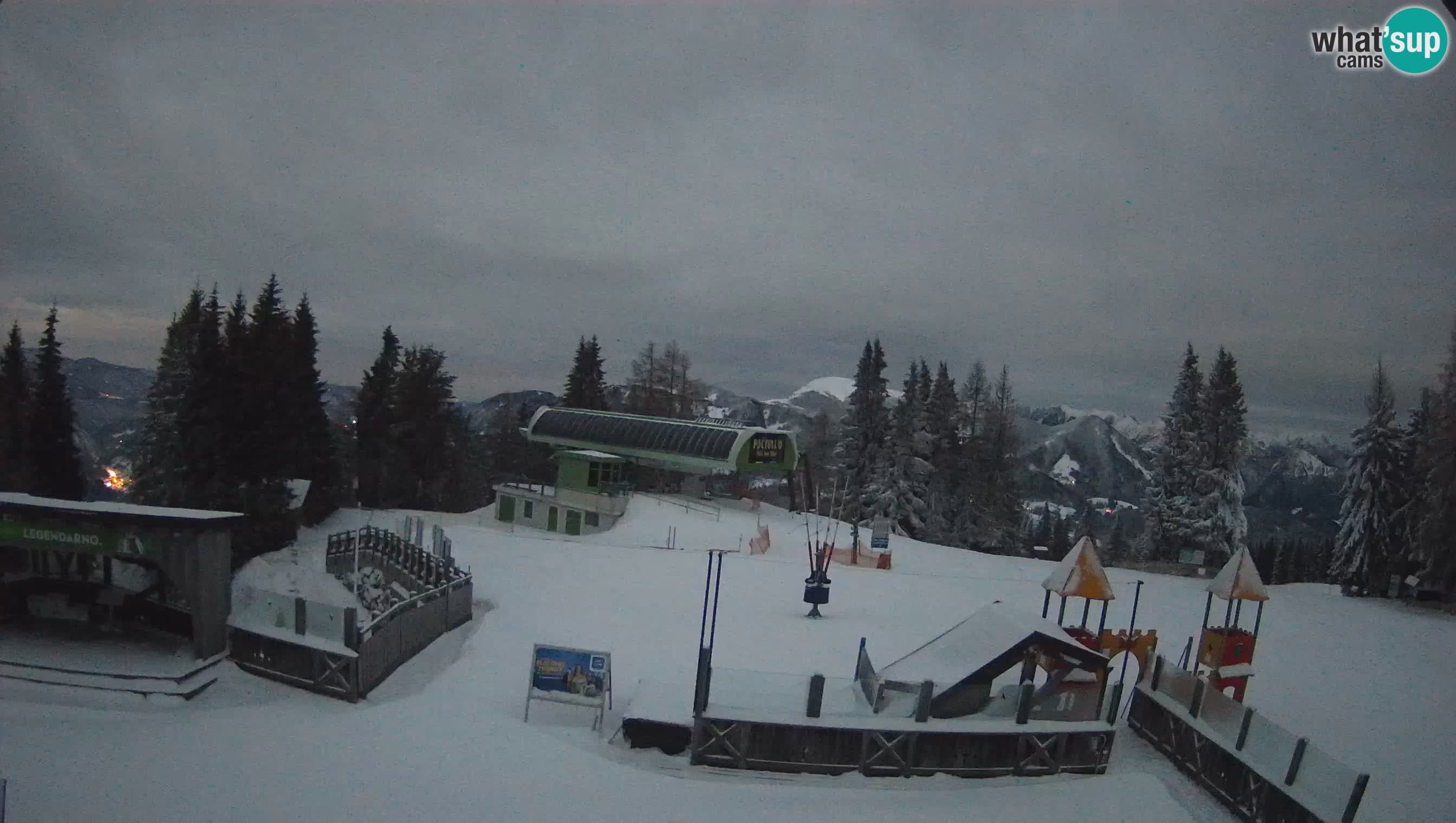 Webcam Počivalo – Alpska Perla | Live View from Cerkno Ski Resort