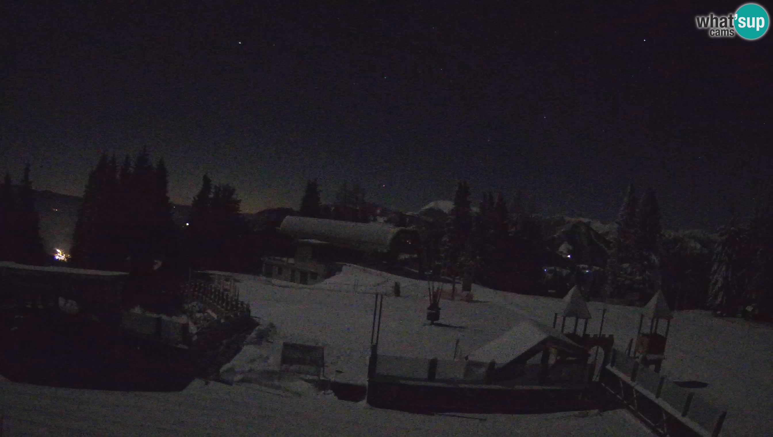 Webcam de la station de ski des Alpes slovènes à Cerkno Počivalo