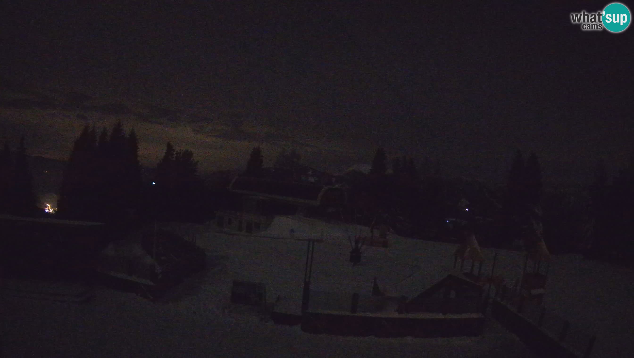Webcam Počivalo – Alpska Perla | Vista live dalla stazione sciistica di Cerkno