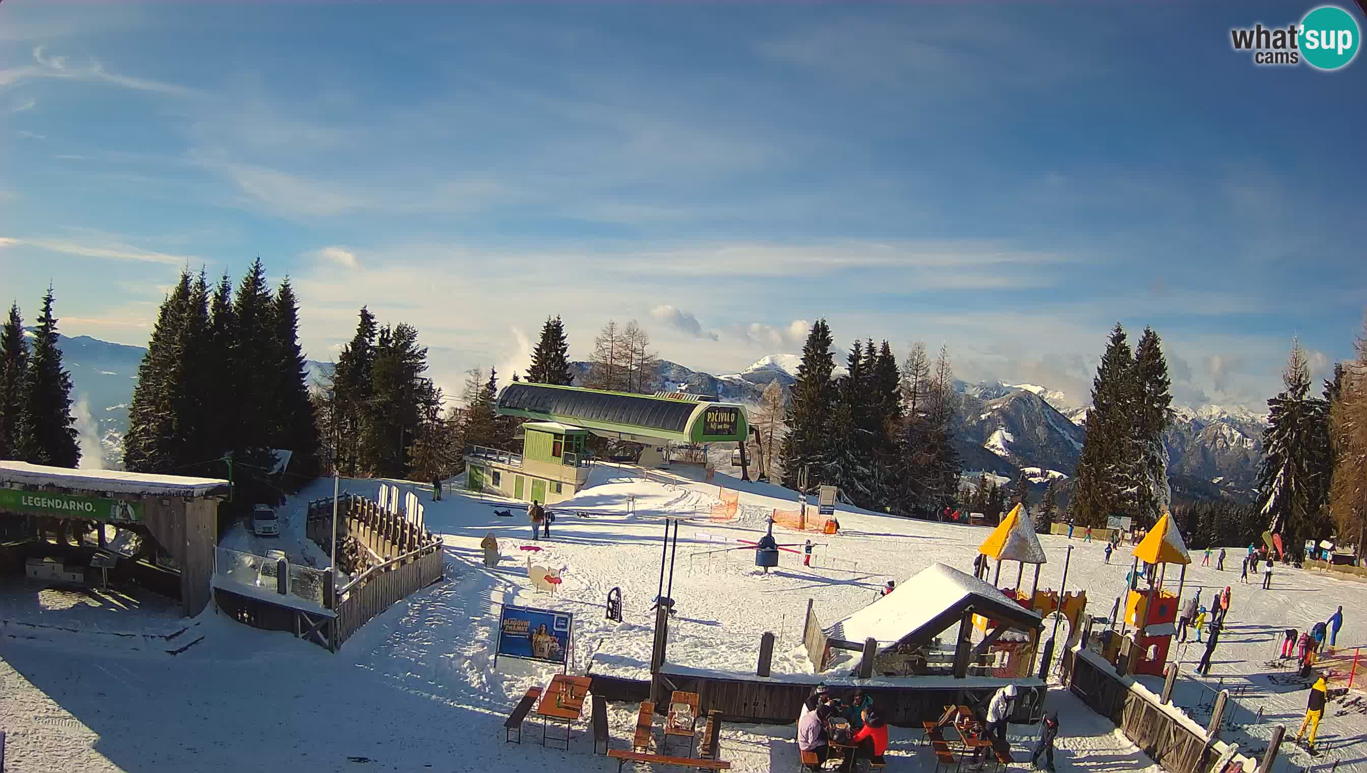 Webcam Počivalo – Alpska Perla | Liveblick vom Skigebiet Cerkno