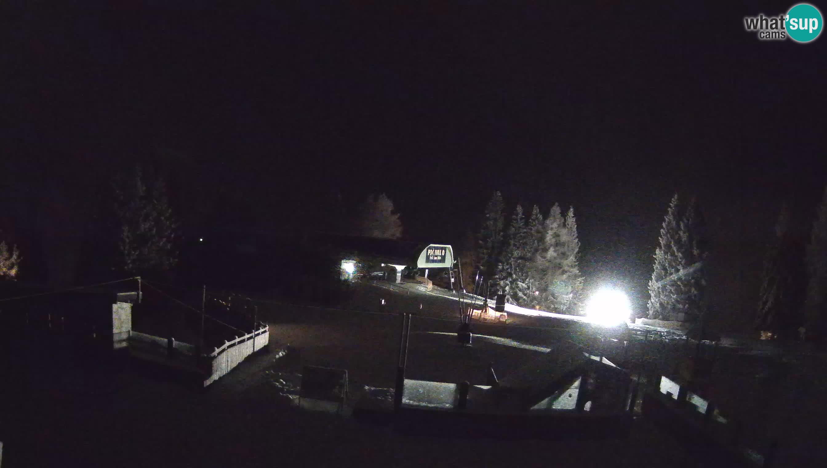 Webcam de la station de ski des Alpes slovènes à Cerkno Počivalo