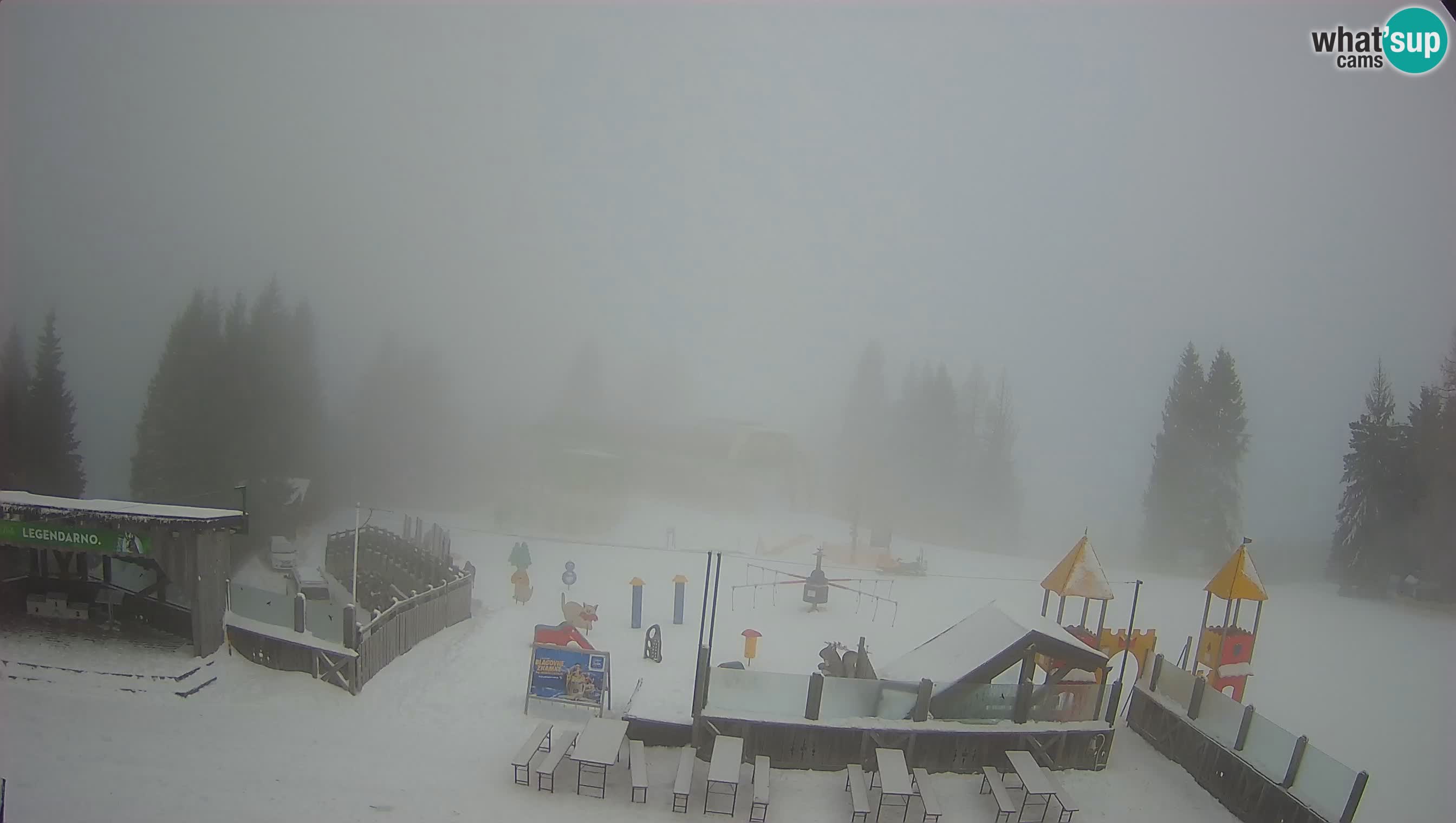 Webcam Počivalo – Alpska Perla | Vista live dalla stazione sciistica di Cerkno