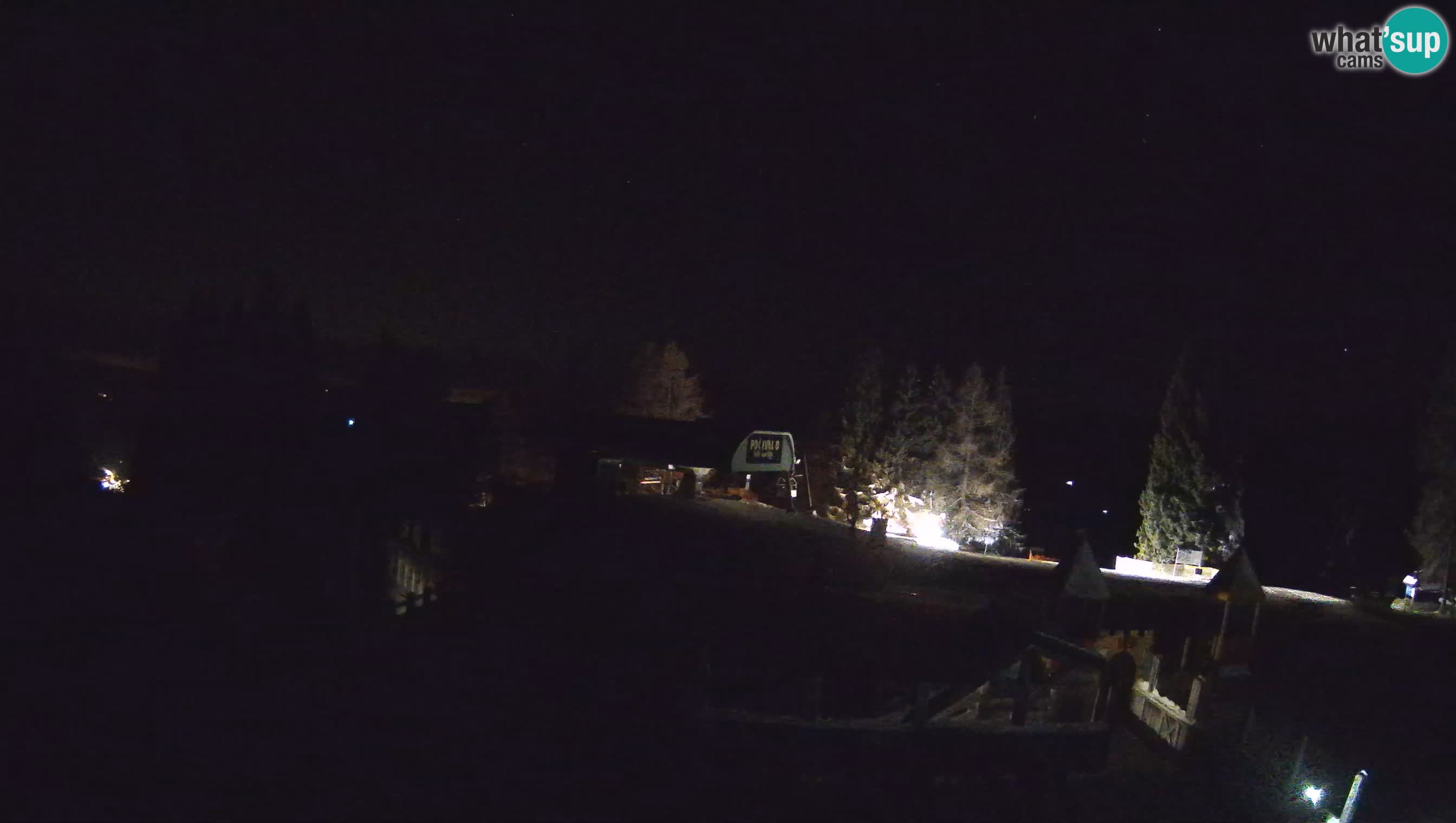 Spletna kamera Počivalo – Alpska Perla | Pogled v živo iz smučišča Cerkno