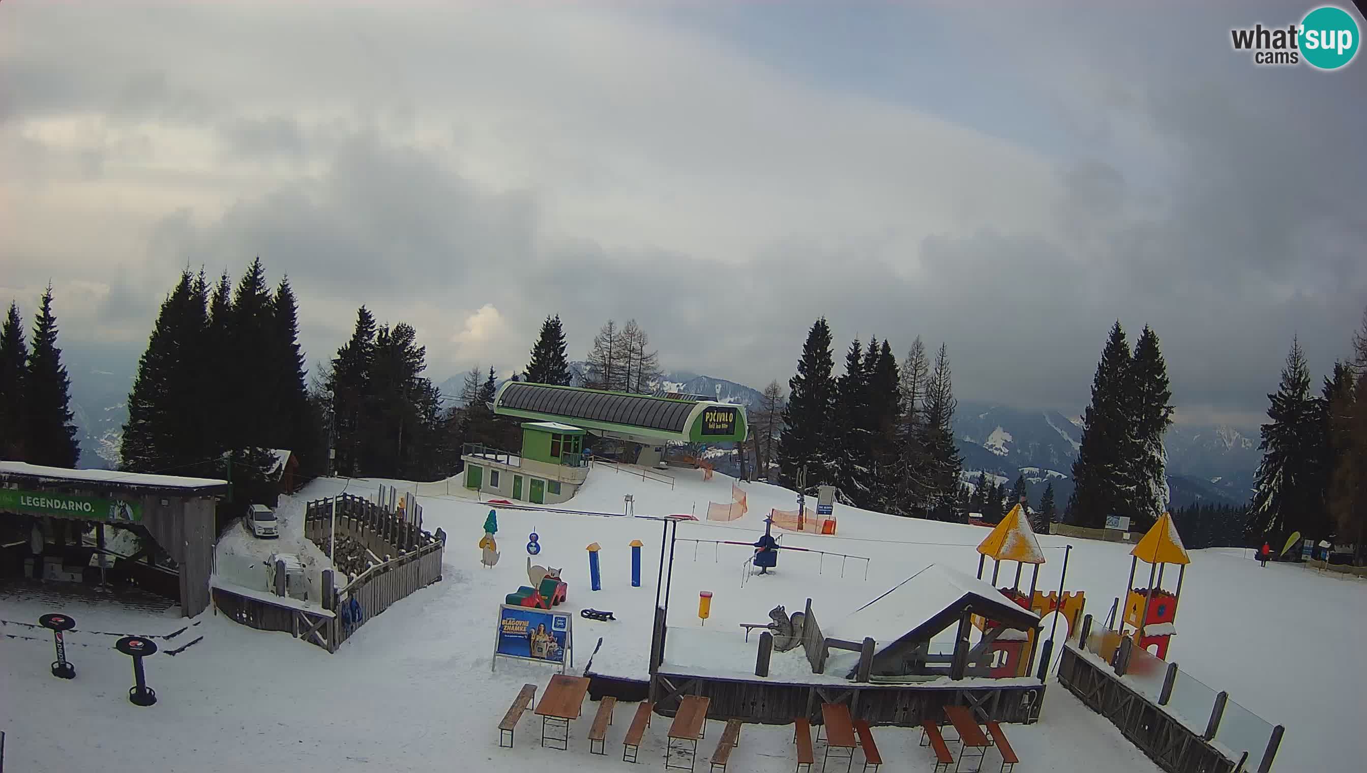 Webcam Počivalo – Alpska Perla | Liveblick vom Skigebiet Cerkno