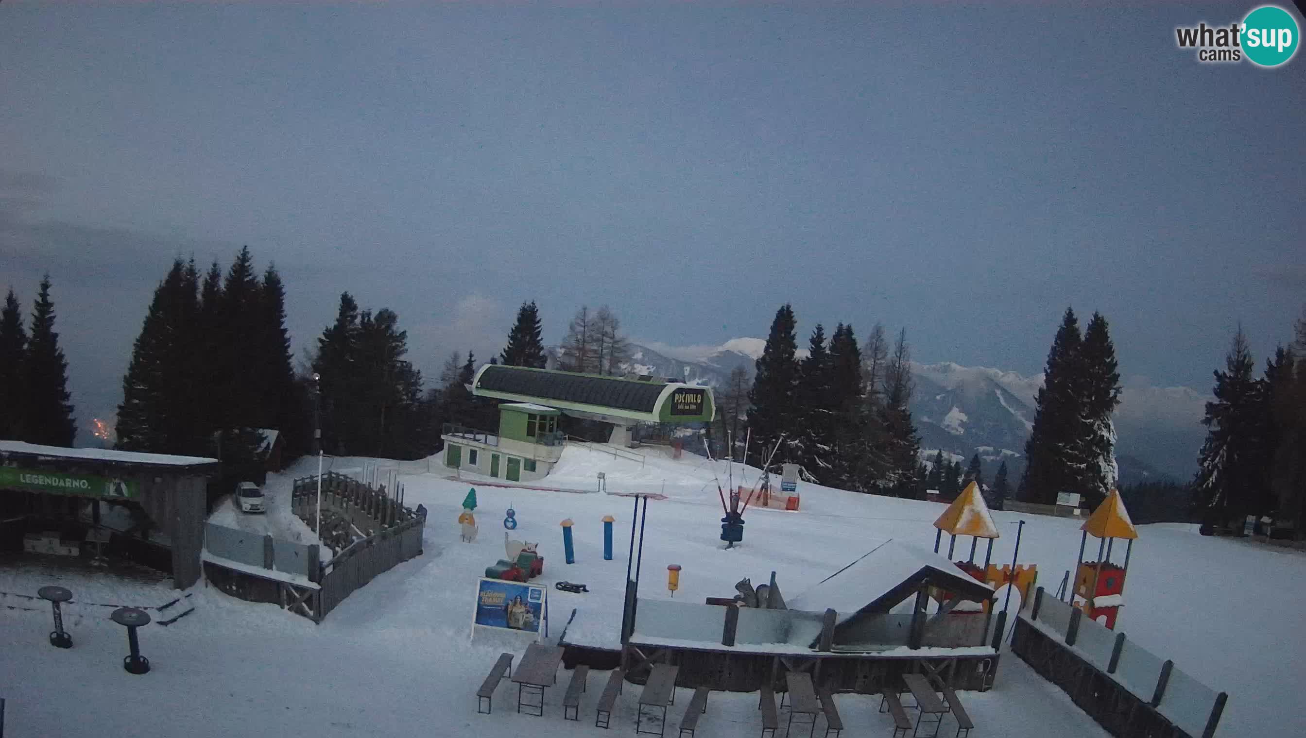 Webcam Počivalo – Alpska Perla | Liveblick vom Skigebiet Cerkno