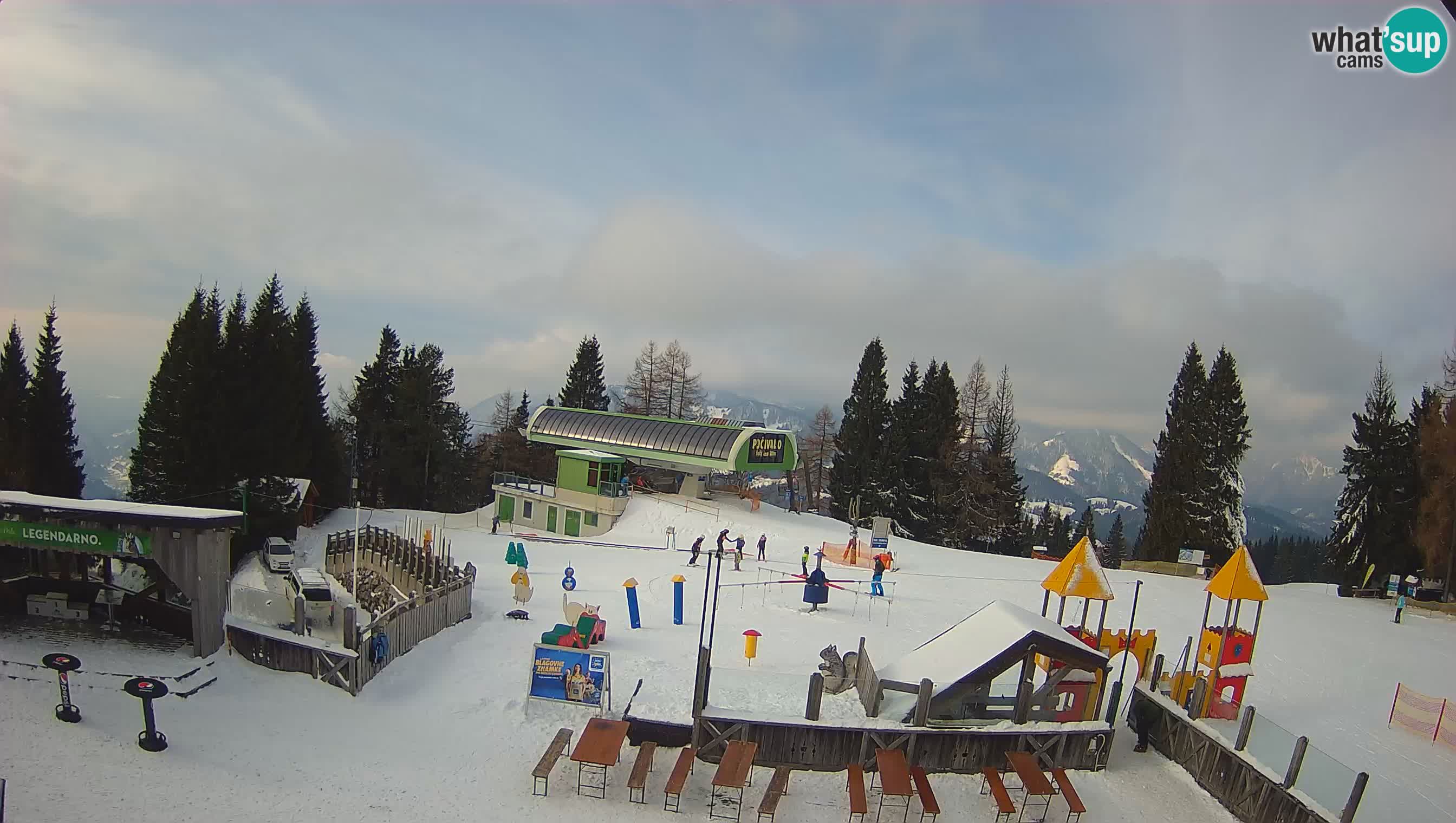 Cámara web Počivalo – Alpska Perla | Vista en vivo desde la estación de esquí Cerkno