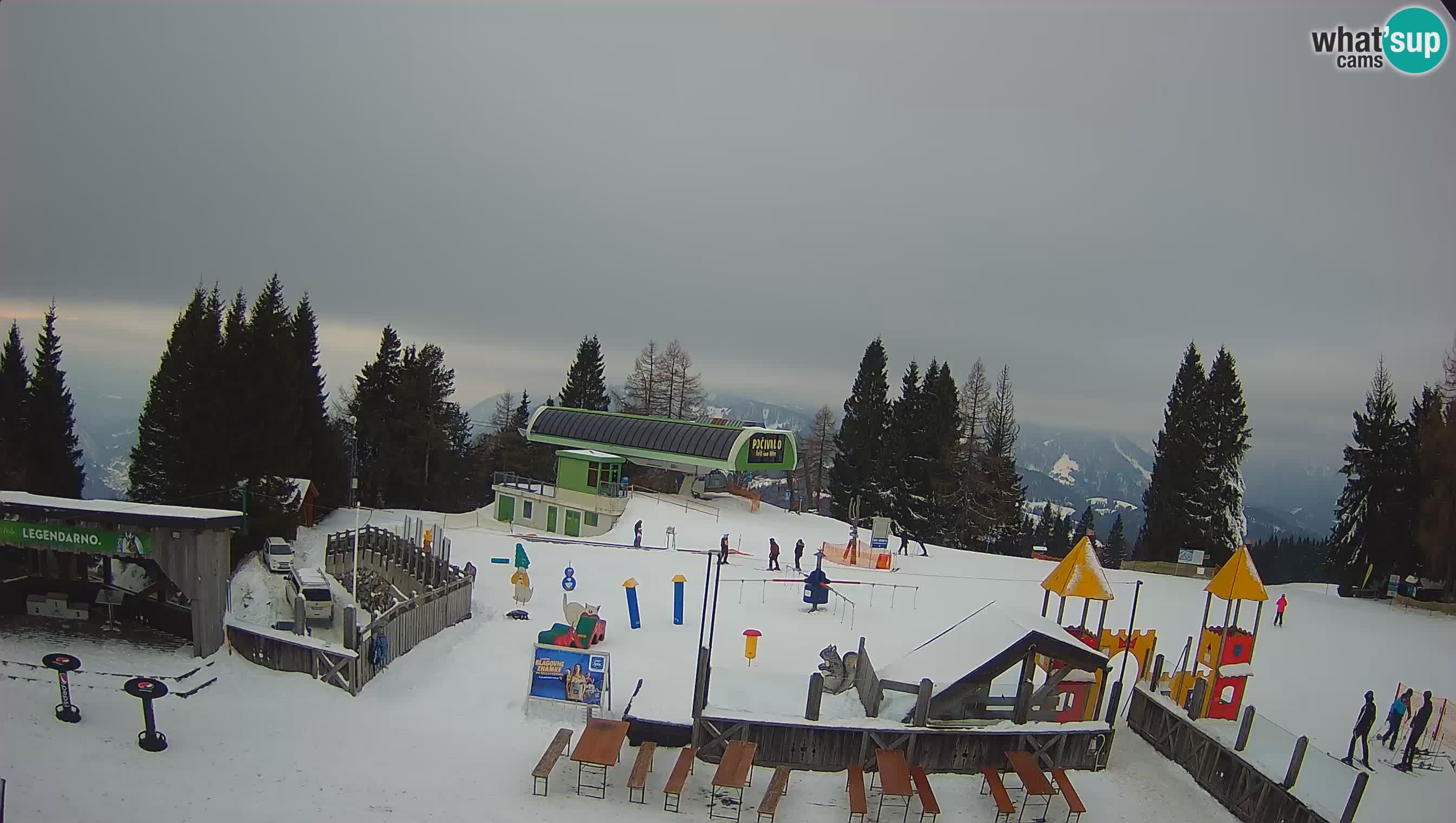 Web kamera Počivalo – Alpska Perla | Pogled uživo sa skijališta Cerkno