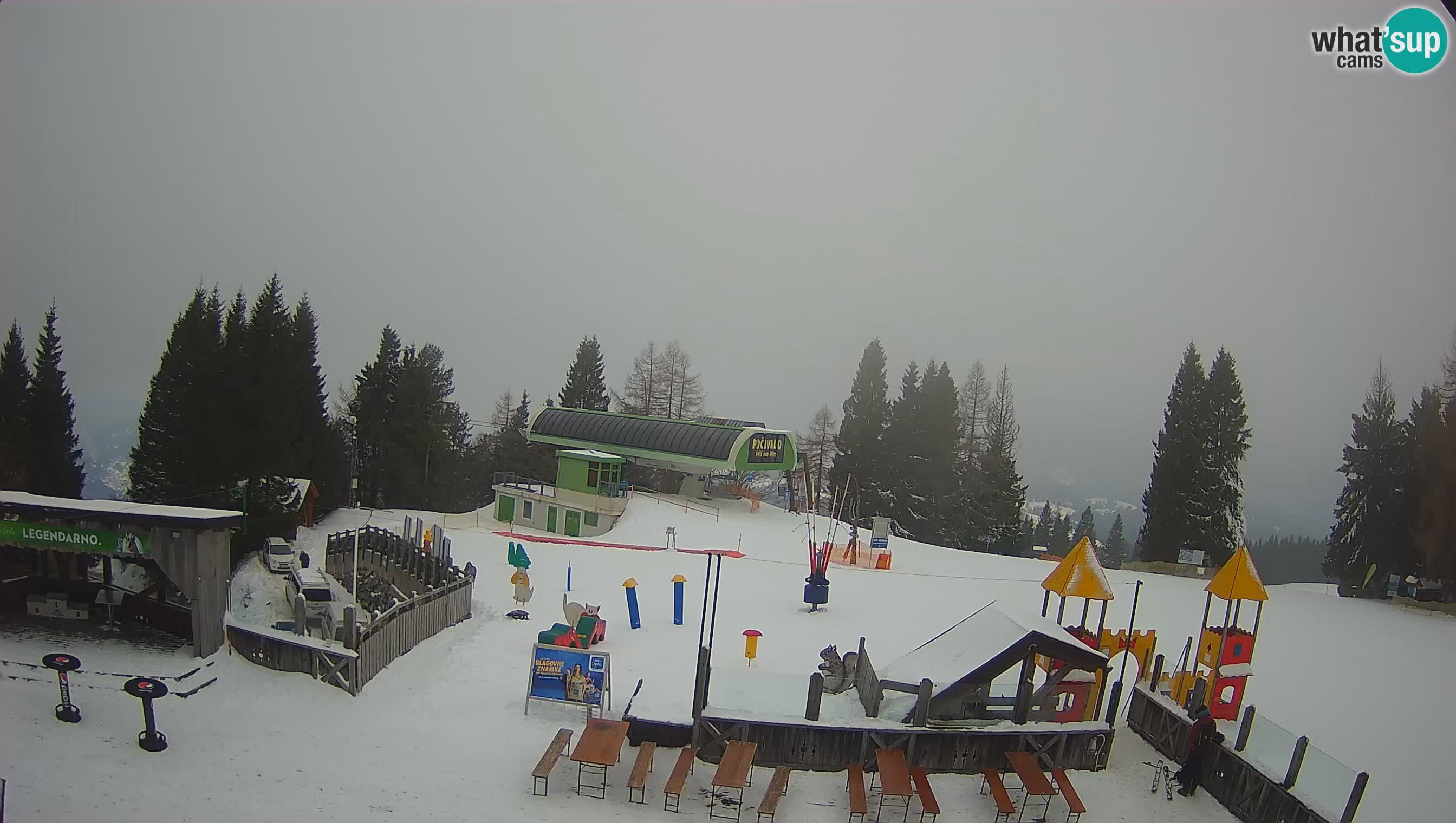 Cámara web Počivalo – Alpska Perla | Vista en vivo desde la estación de esquí Cerkno