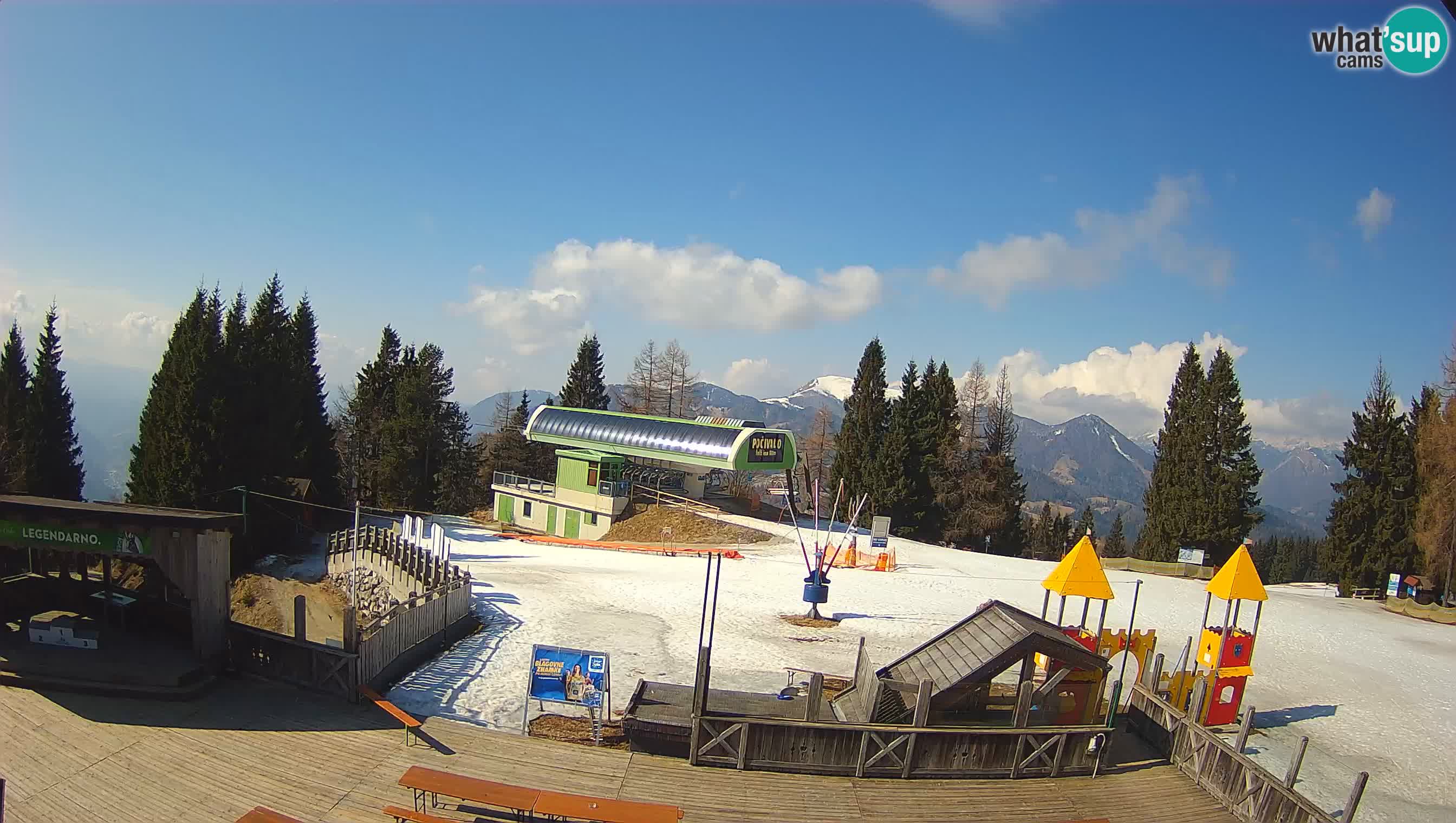 Webcam Počivalo – Alpska Perla | Live View from Cerkno Ski Resort
