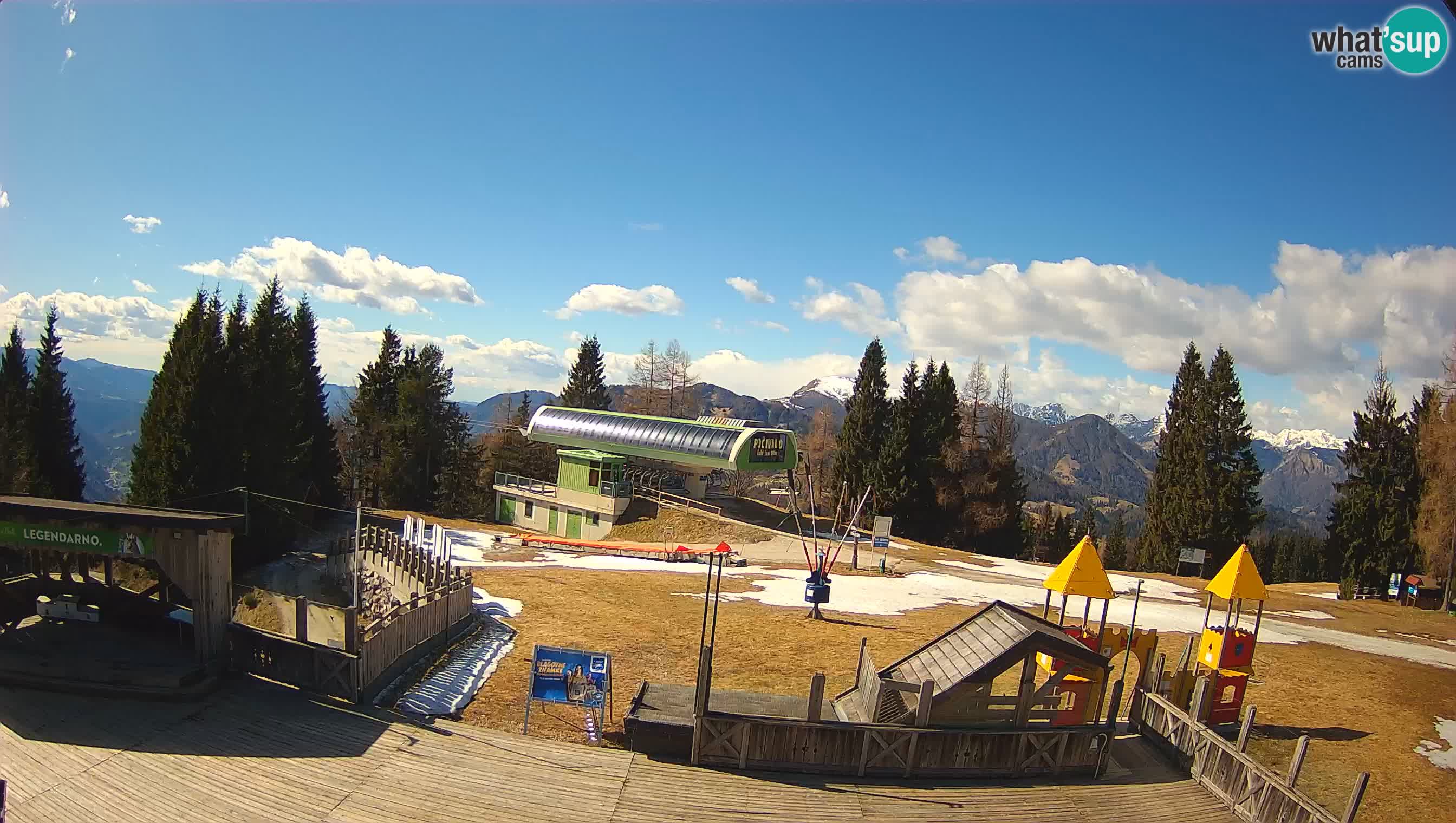 Cámara web Počivalo – Alpska Perla | Vista en vivo desde la estación de esquí Cerkno