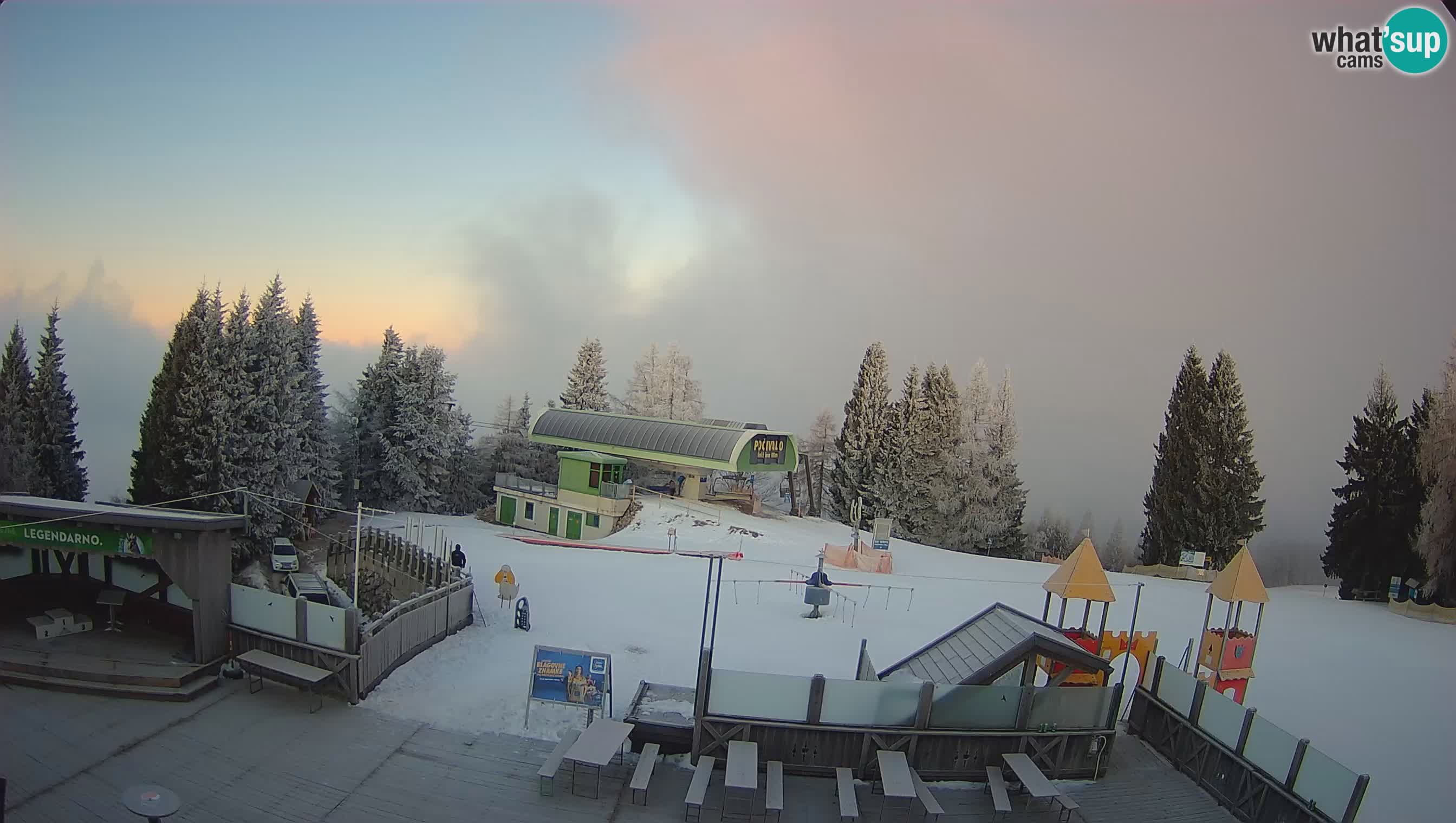 Webcam Počivalo – Alpska Perla | Live View from Cerkno Ski Resort