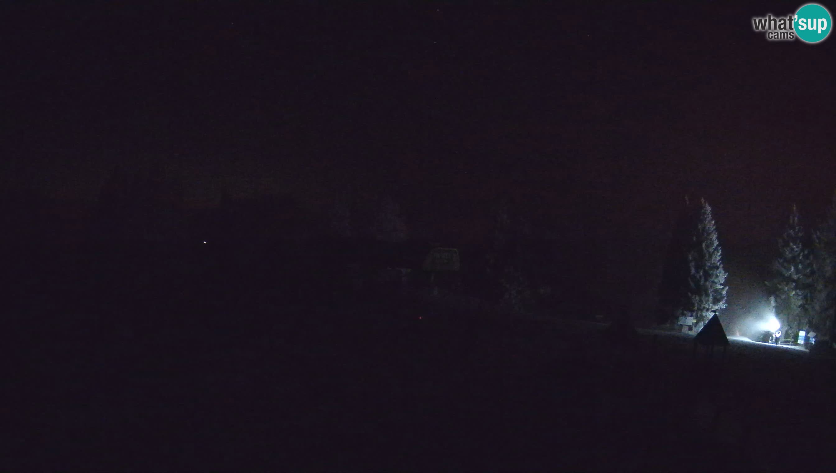 Spletna kamera Počivalo – Alpska Perla | Pogled v živo iz smučišča Cerkno